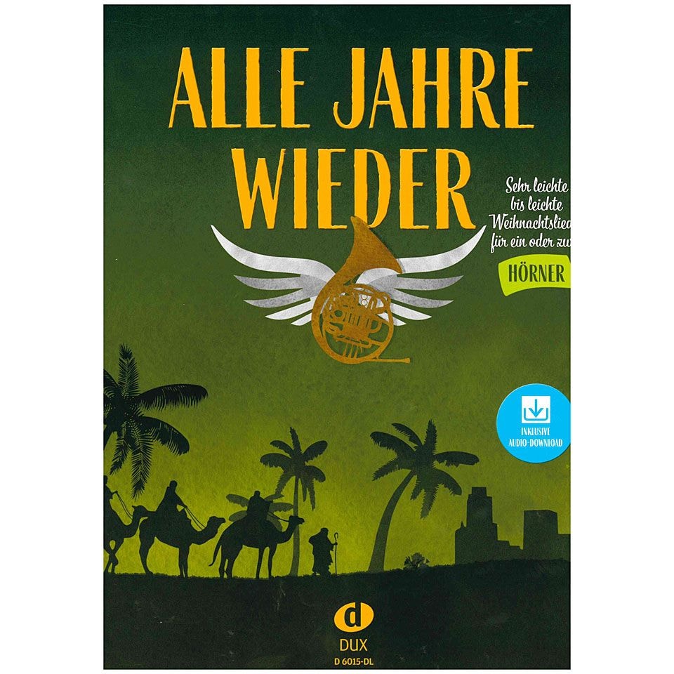 Edition DUX Alle Jahre wieder - Horn mit Audio-Download