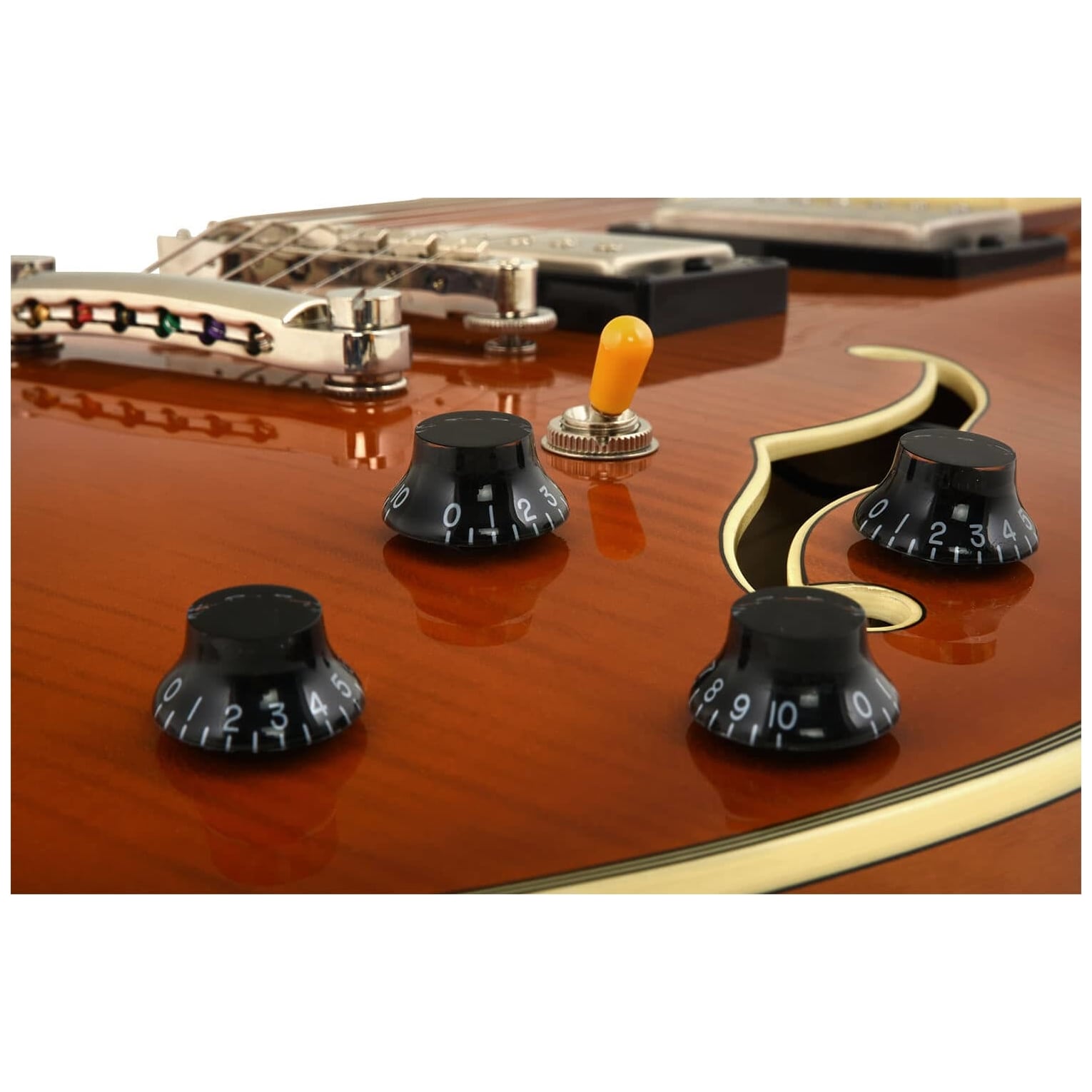 Stanford - Stanford CR Thinline 35 FM Vintage Blonde - 7