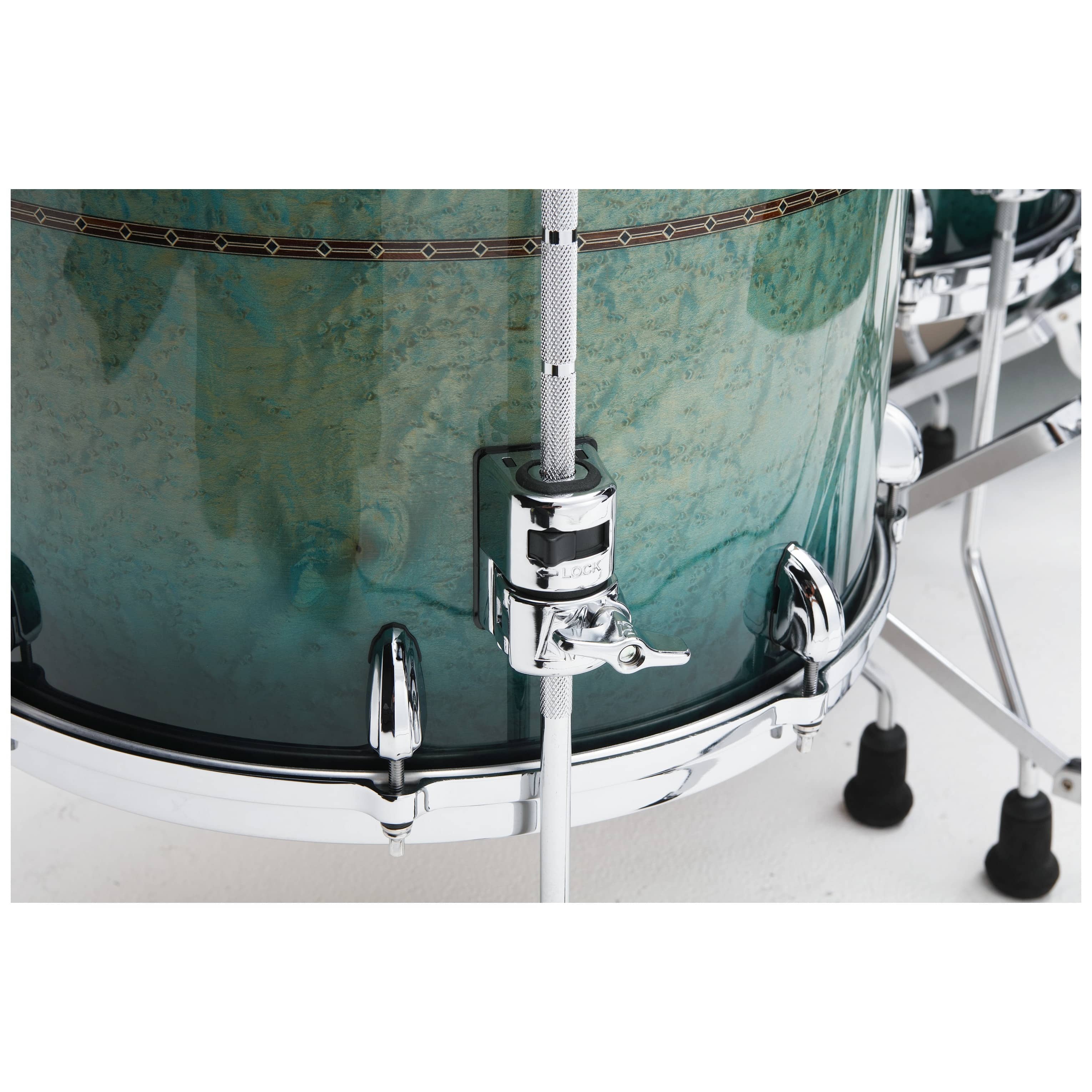Tama TM52RZSS-CBT Star Maple Factory Vault Shell Kit 5 teilig - Cerulean Bird's Eye Maple/Chrom HW 4