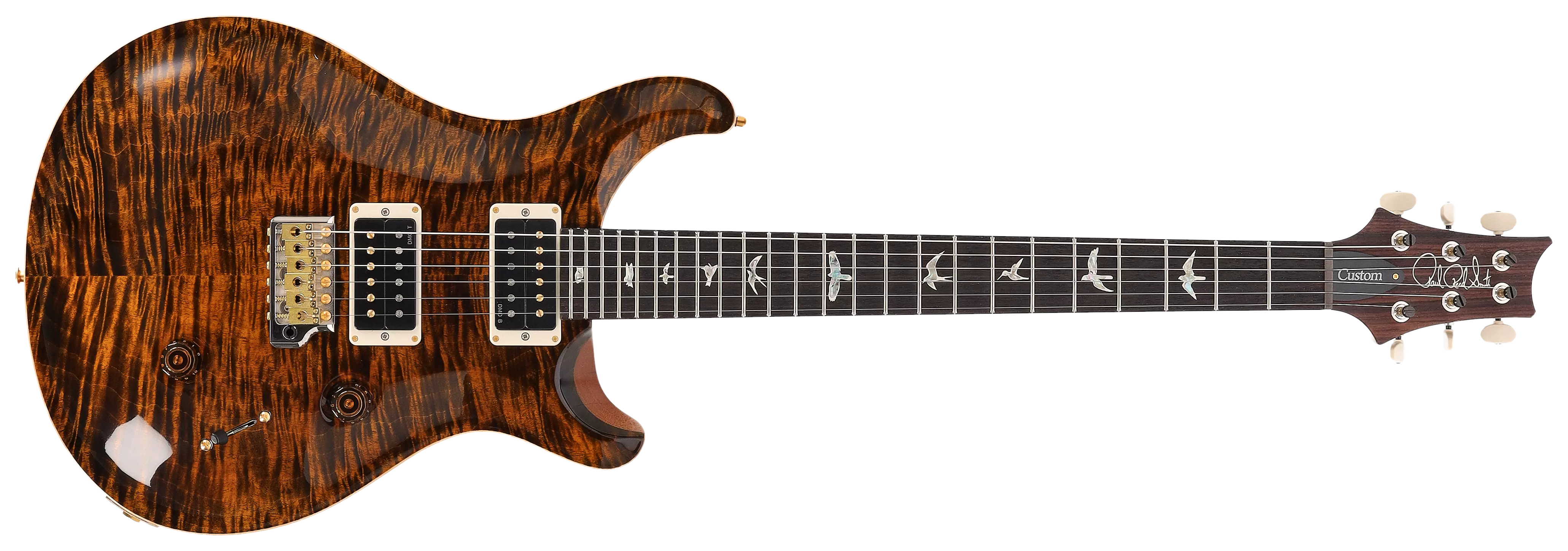 PRS Custom 24 Tiger Eye 10 Top #1 1