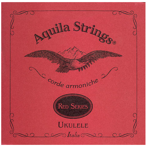 Aquila Corde Armoniche - Aquila Corde Armoniche Ukulelen Strings - 83U - Red Series Soprano Set