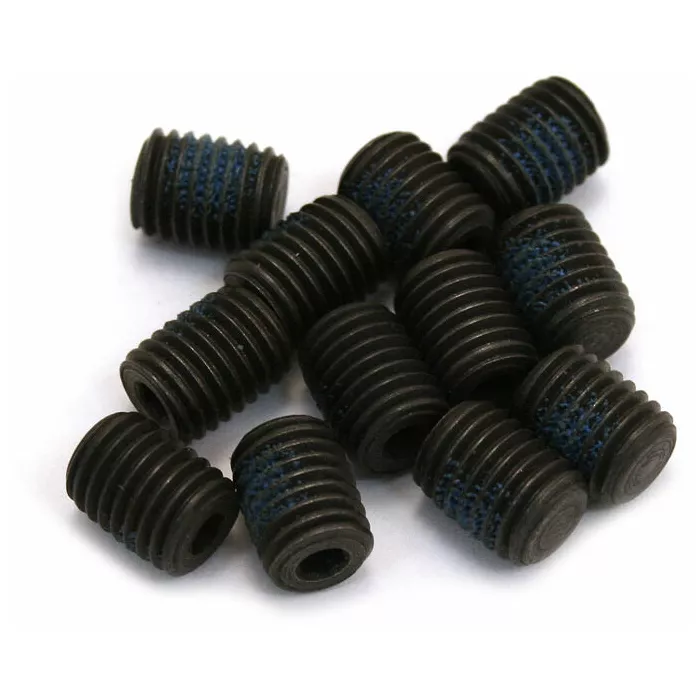 Fender SCREW, SPCL SET 1/4-28 HEX BLK (12)