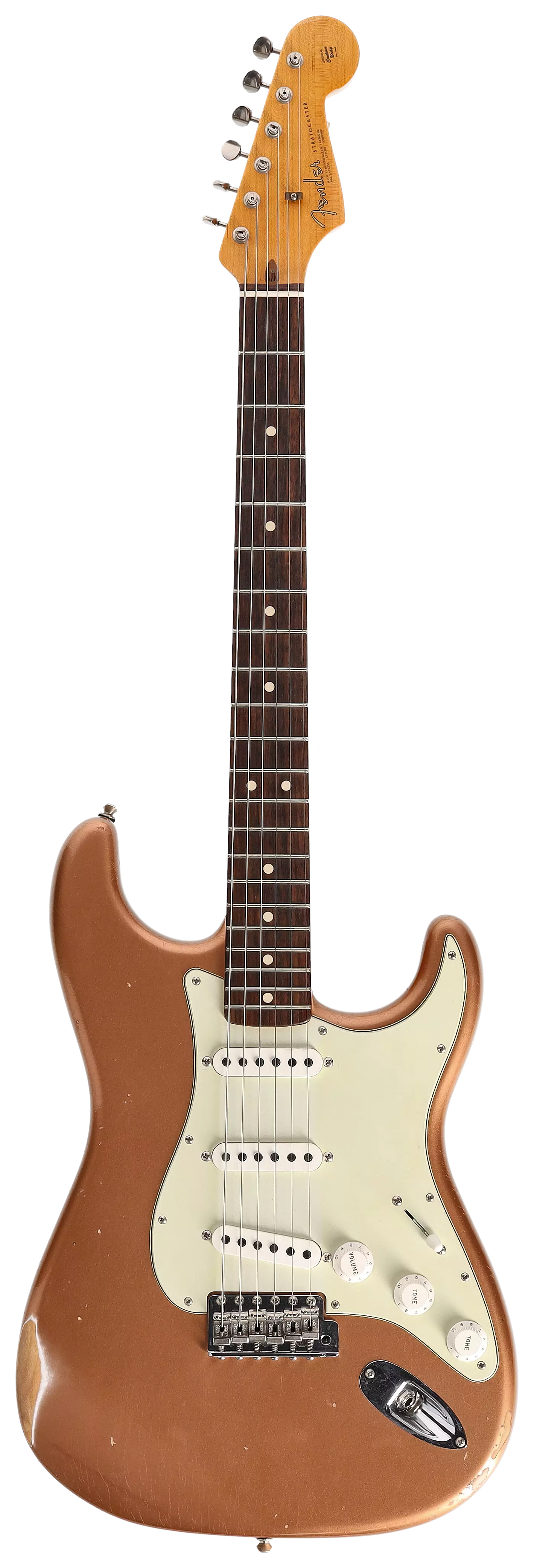 Fender Custom Shop 1963 Stratocaster Relic Aged Copper Metallic #3