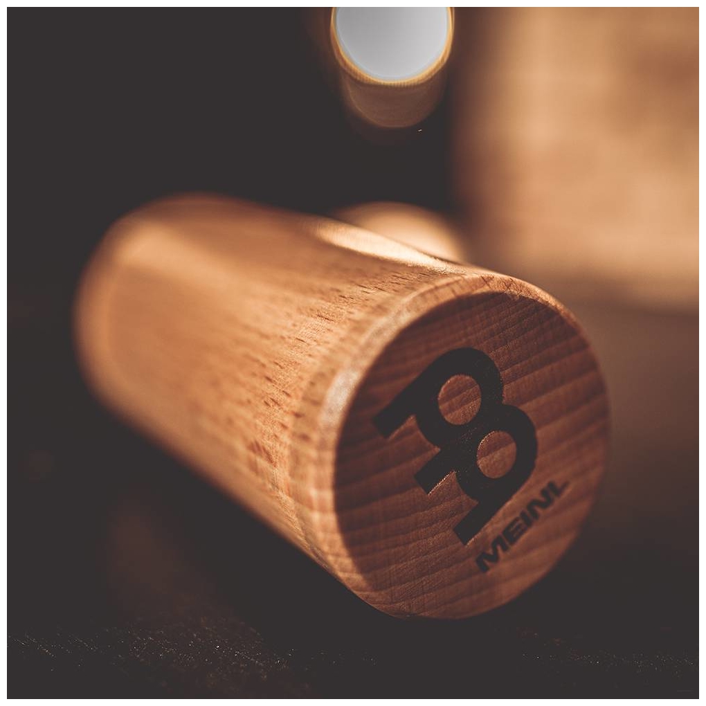 Meinl Percussion - Meinl Percussion SH58 - Wood Shaker, Round, Medium - 1