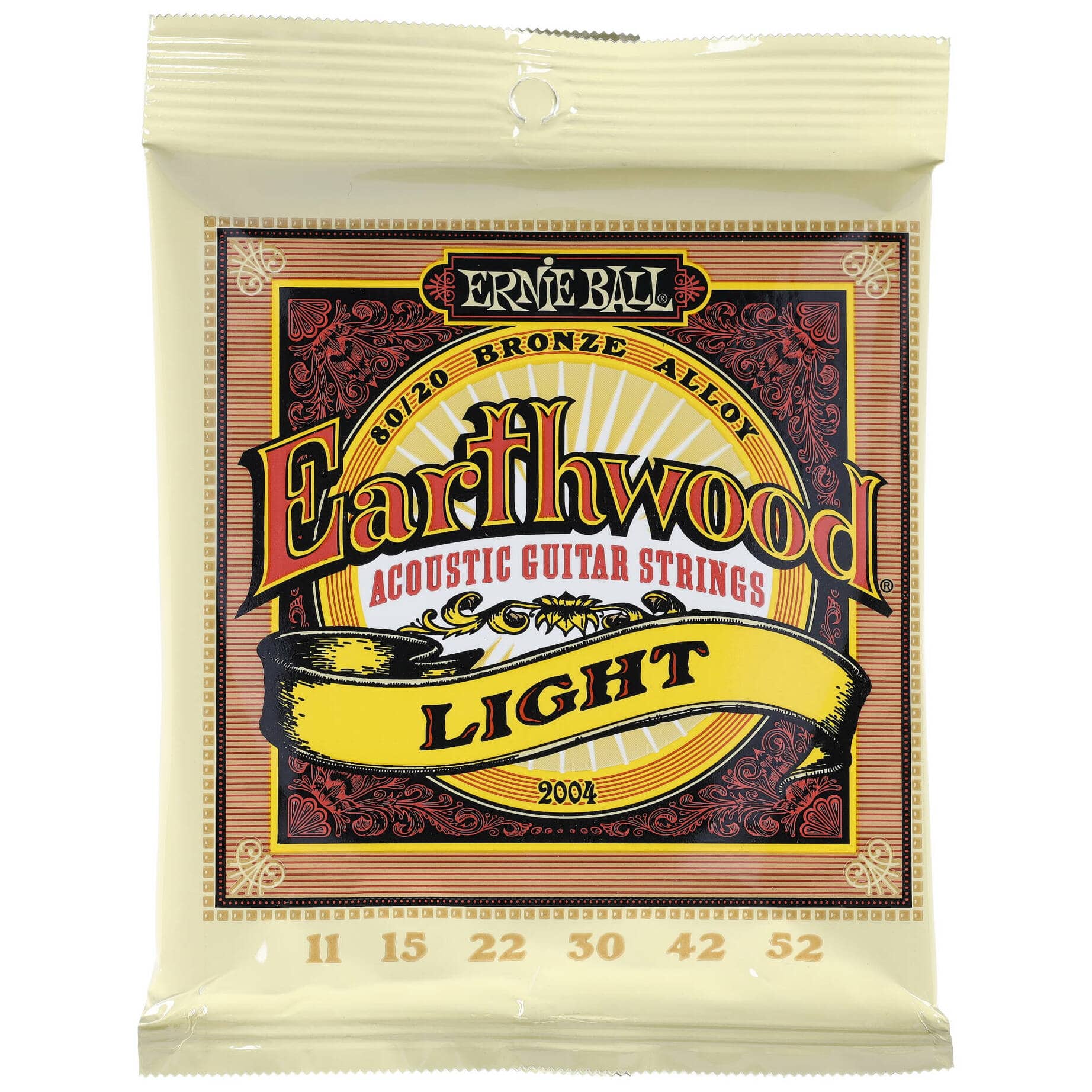 Ernie Ball 2004 - Earthwood Bronze Light | 011-052