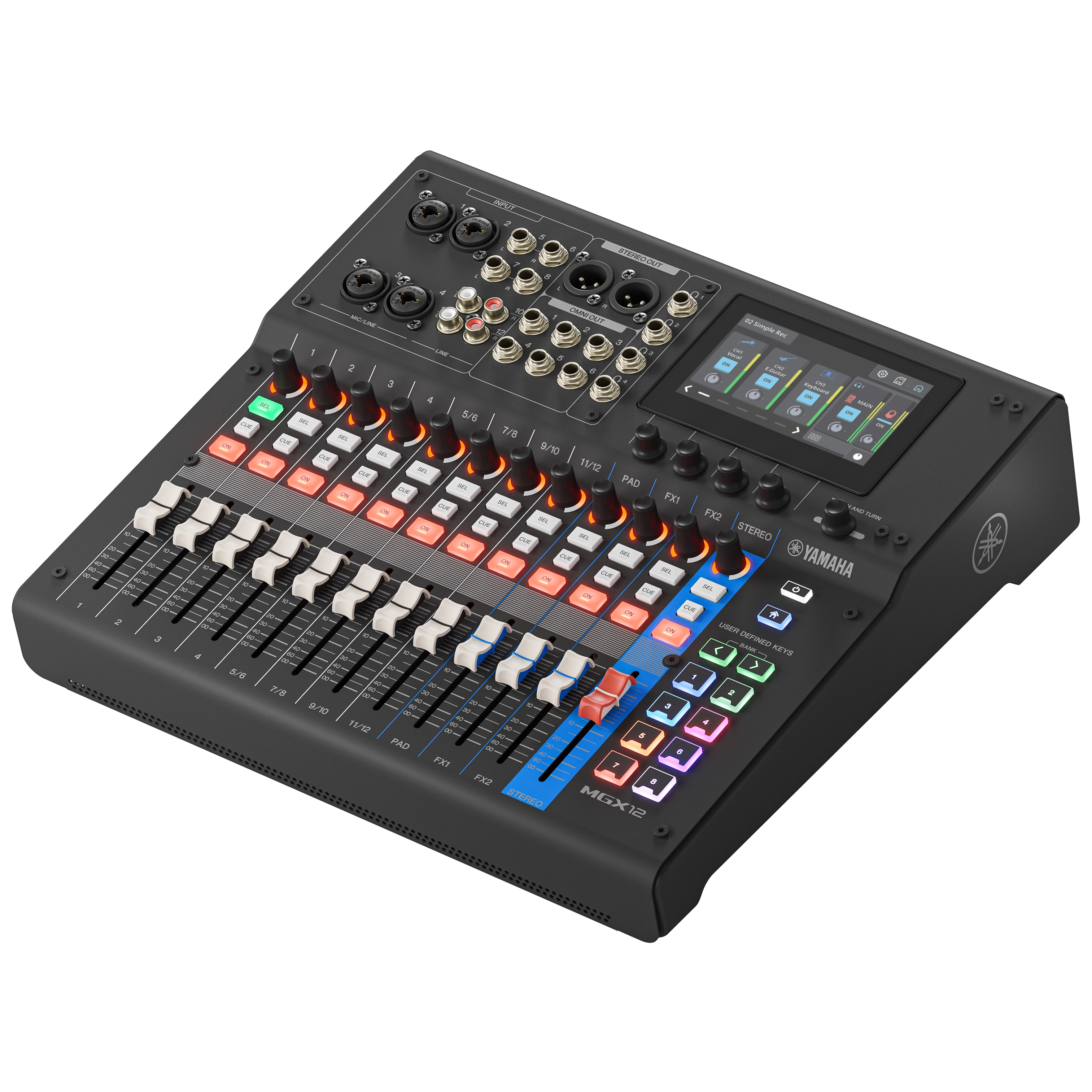 Yamaha MGX12 Digitalmischpult 3