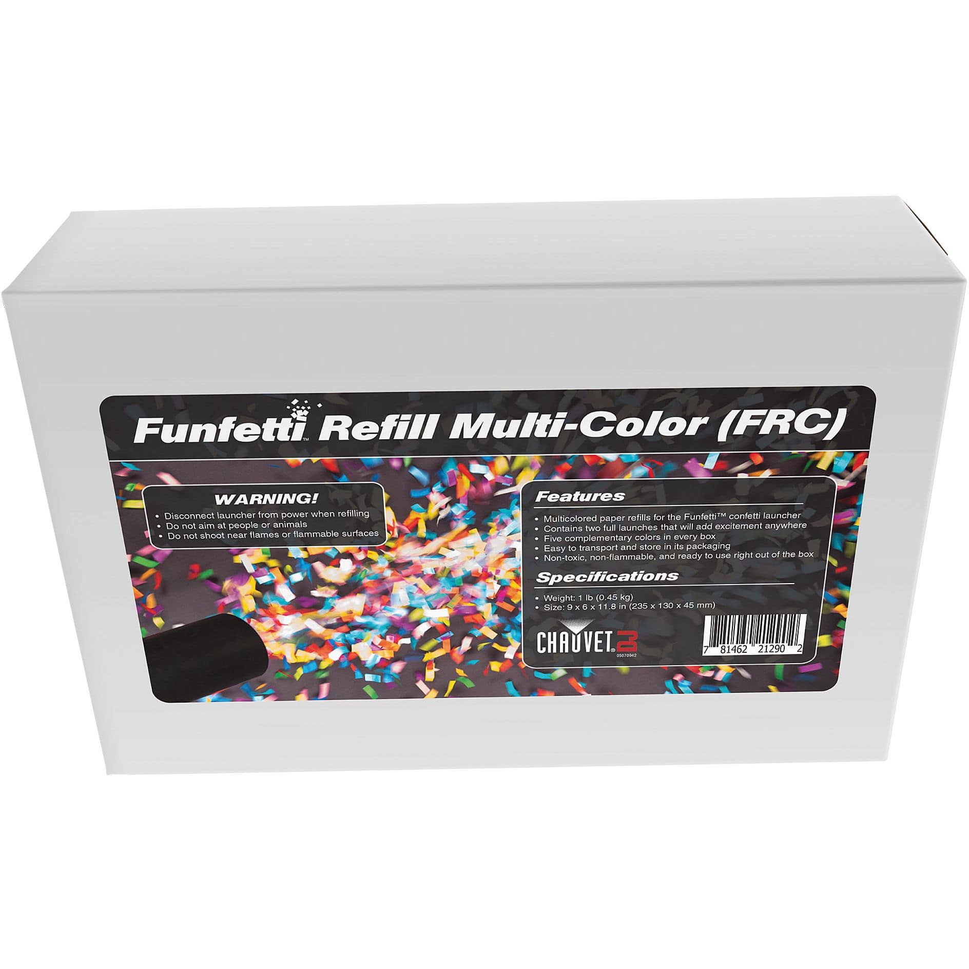Chauvet DJ Funfetti Shot Refill – Color