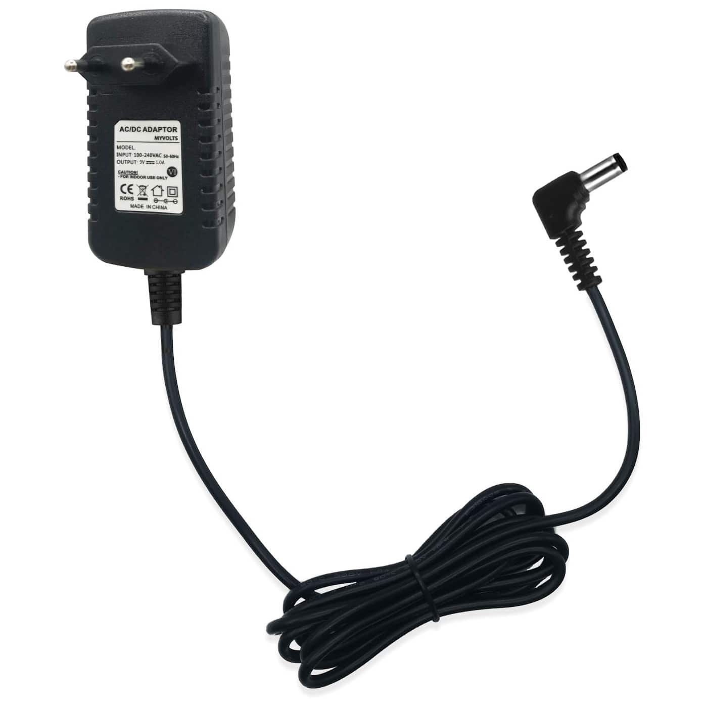 MyVolts 9V EU power supply guitar 1A 1