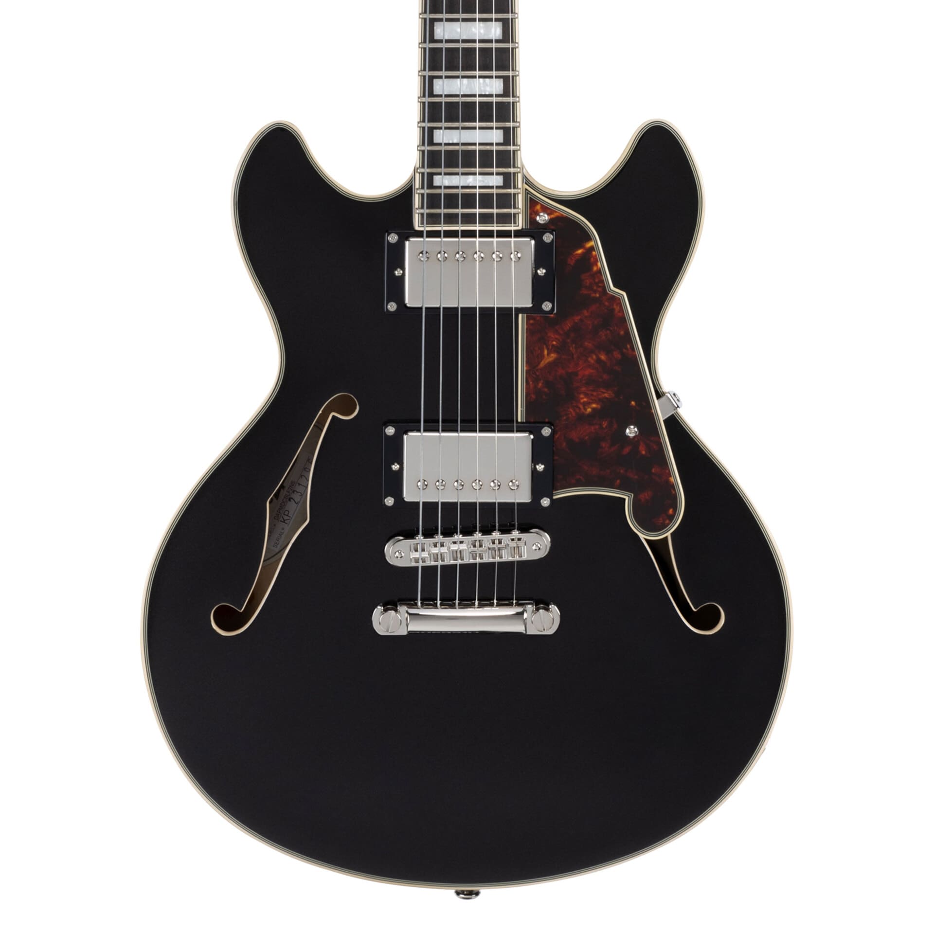 D’Angelico Guitars Premier Mini DC Black Flake 4