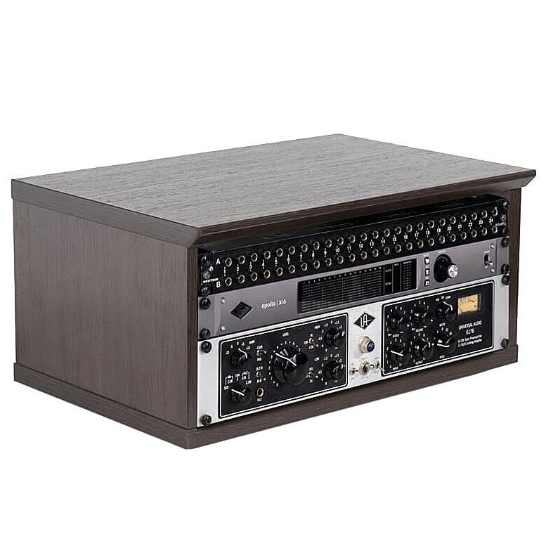  Desktop 4U Studio Rack Brown