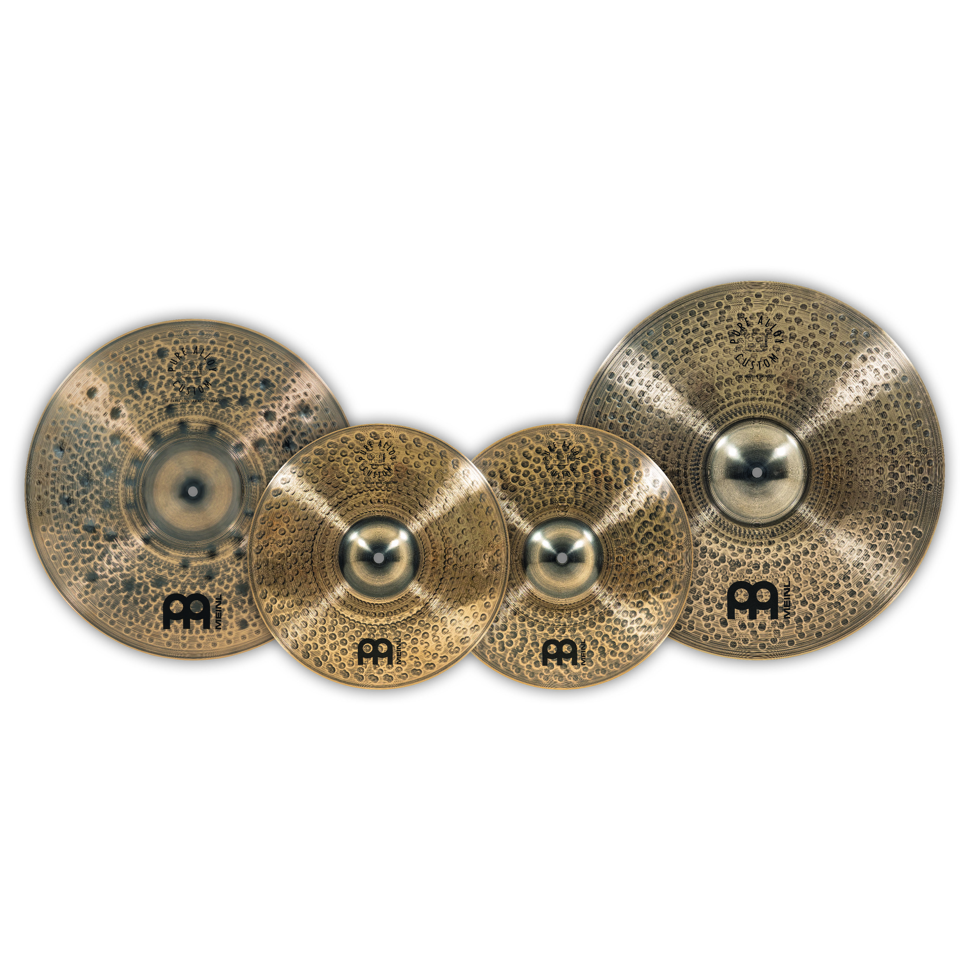 Meinl Cymbals PAC-CS1 - Pure Alloy Custom Complete Cymbal Set 1