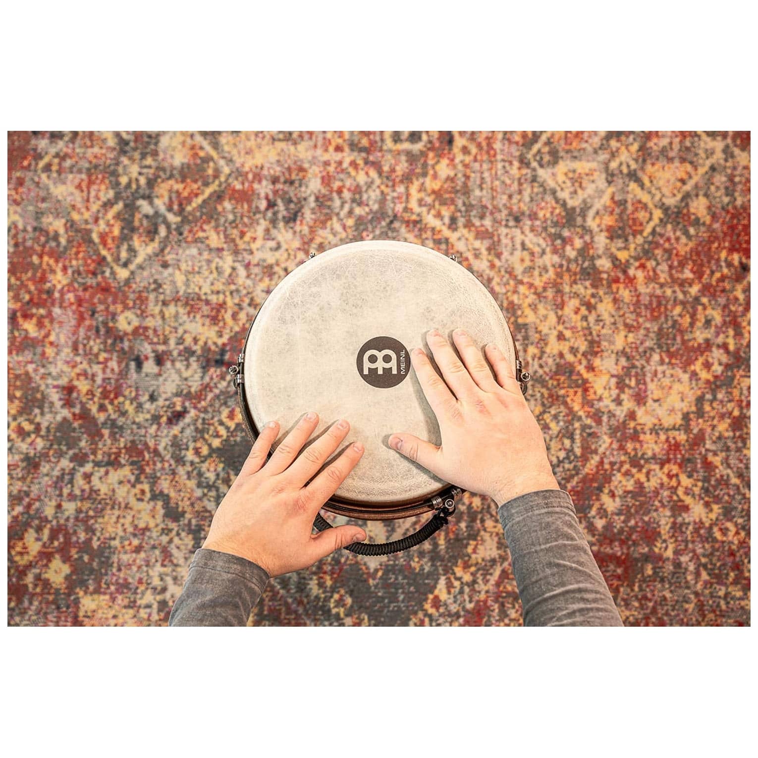 Meinl Percussion - Meinl Percussion JD12SI 12 Jumbo Djembe, Simbra - 6