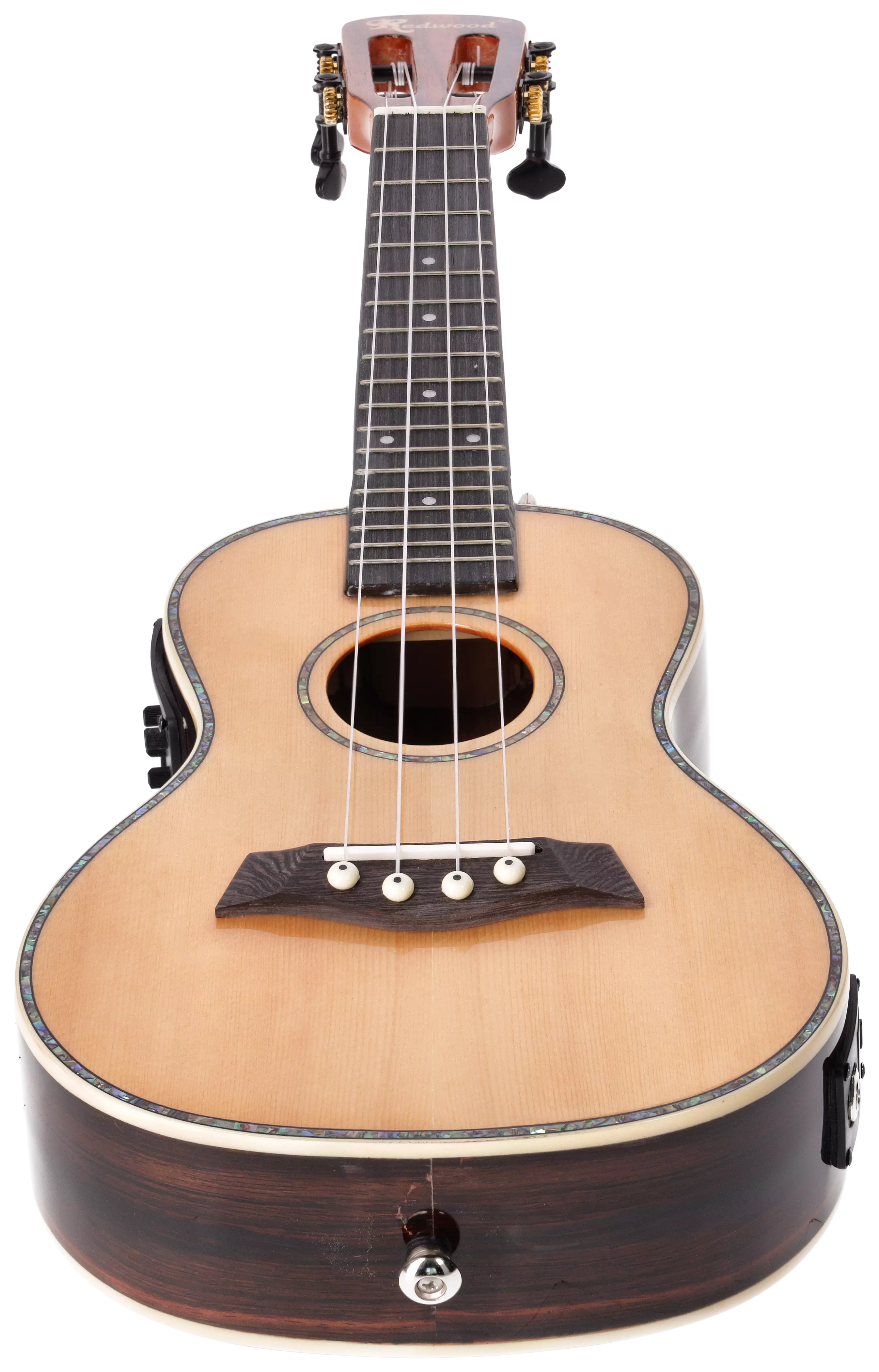 Redwood Halo-Halo Concert Ukulele Solid Top Gloss + Pickup 2