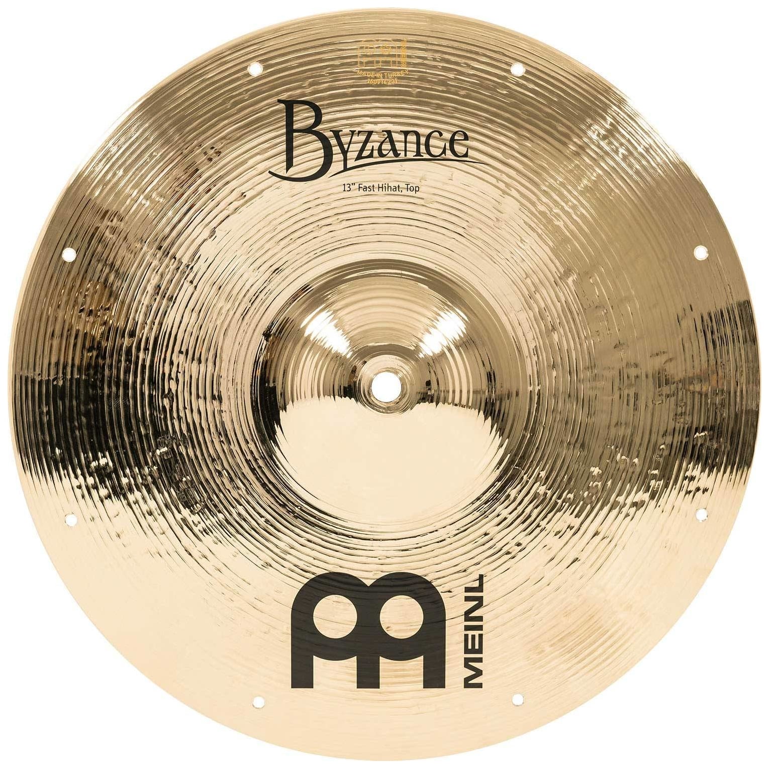Meinl Cymbals - Meinl Cymbals B13FH - 13 Byzance Brilliant Fast Hihat - 4