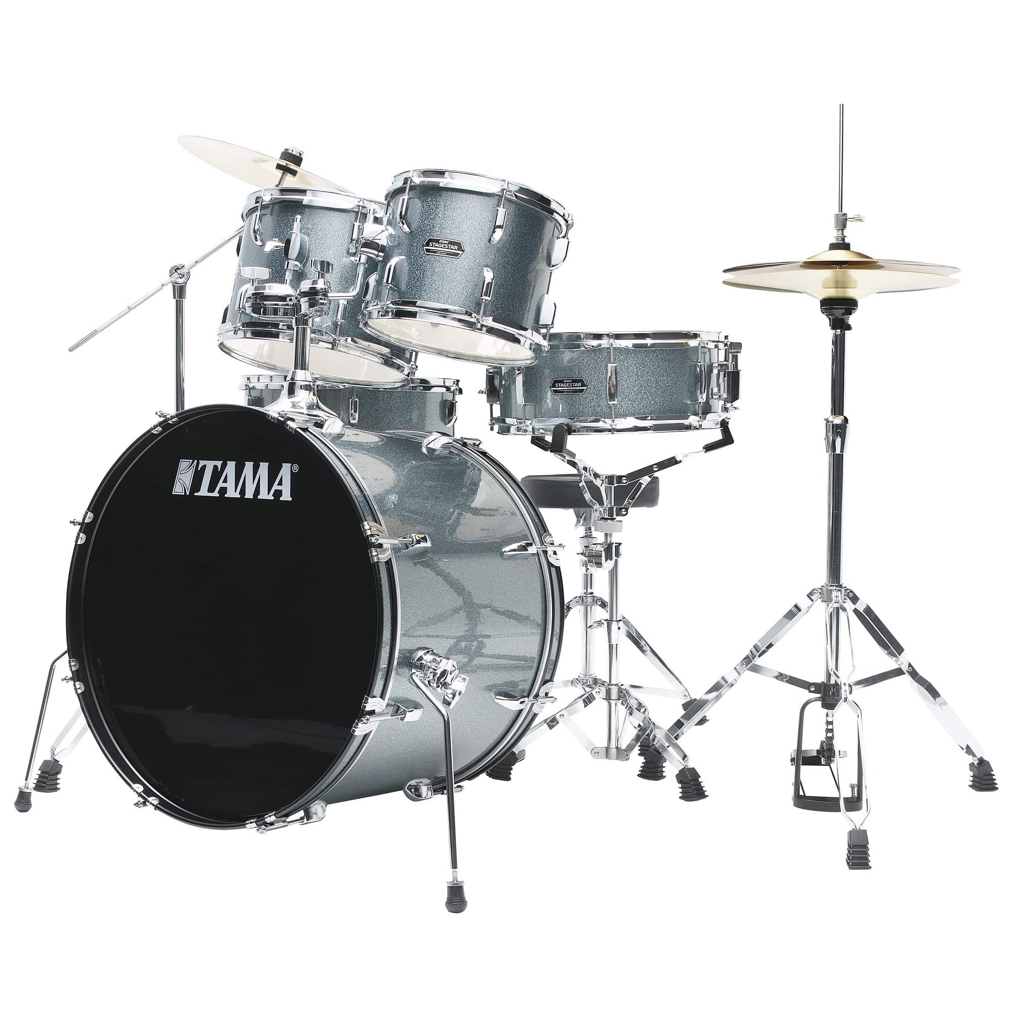 Tama ST50H5-SEM - Stagestar 5-tlg. Drumset m. 20" BD - Sea Blue Mist 6