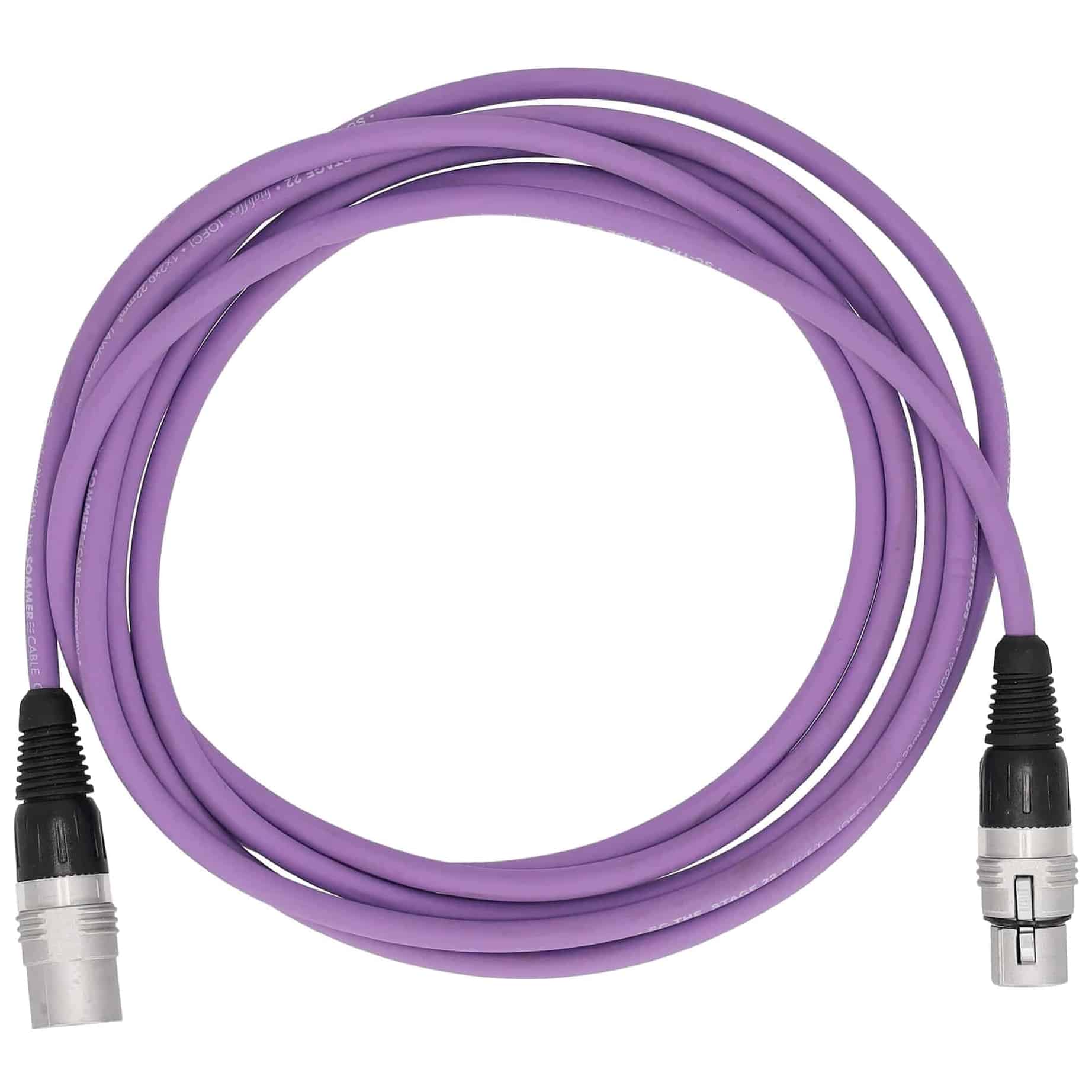 Sommer Cable - Sommer Cable SGHN-0300-VI Stage 22 Highflex XLR Male - XLR Female 3 Meter