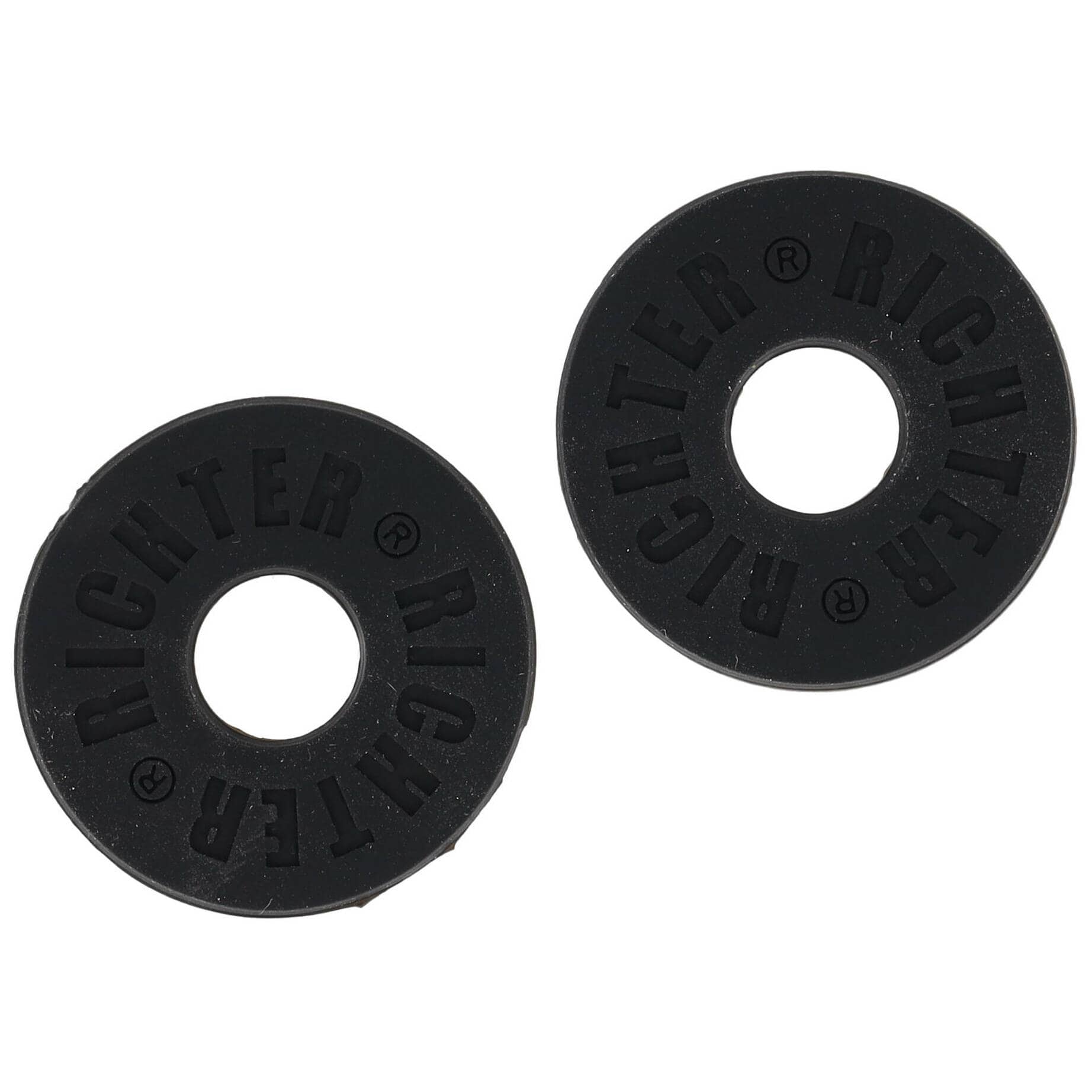 Richter Gurt Gummi Stopper Black 2 Stück