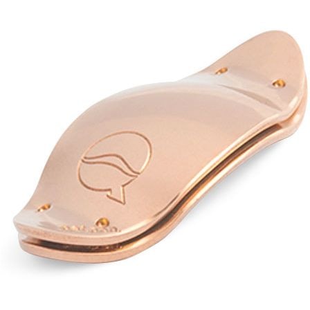  Red Brass/Gold plated Rose 33 mm