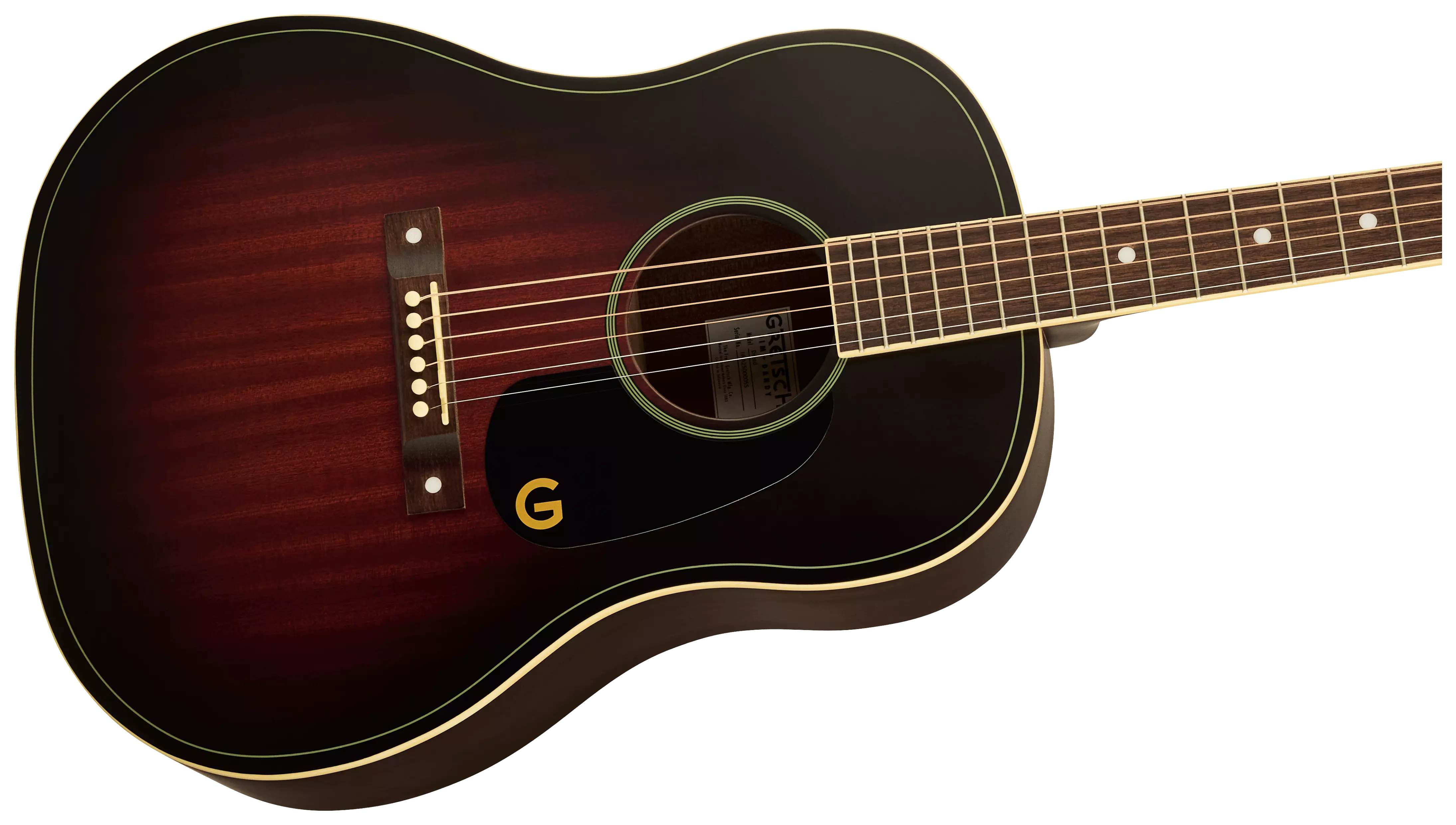 Gretsch Jim Dandy Dreadnought MAH WPG DP CHRY BRST 3