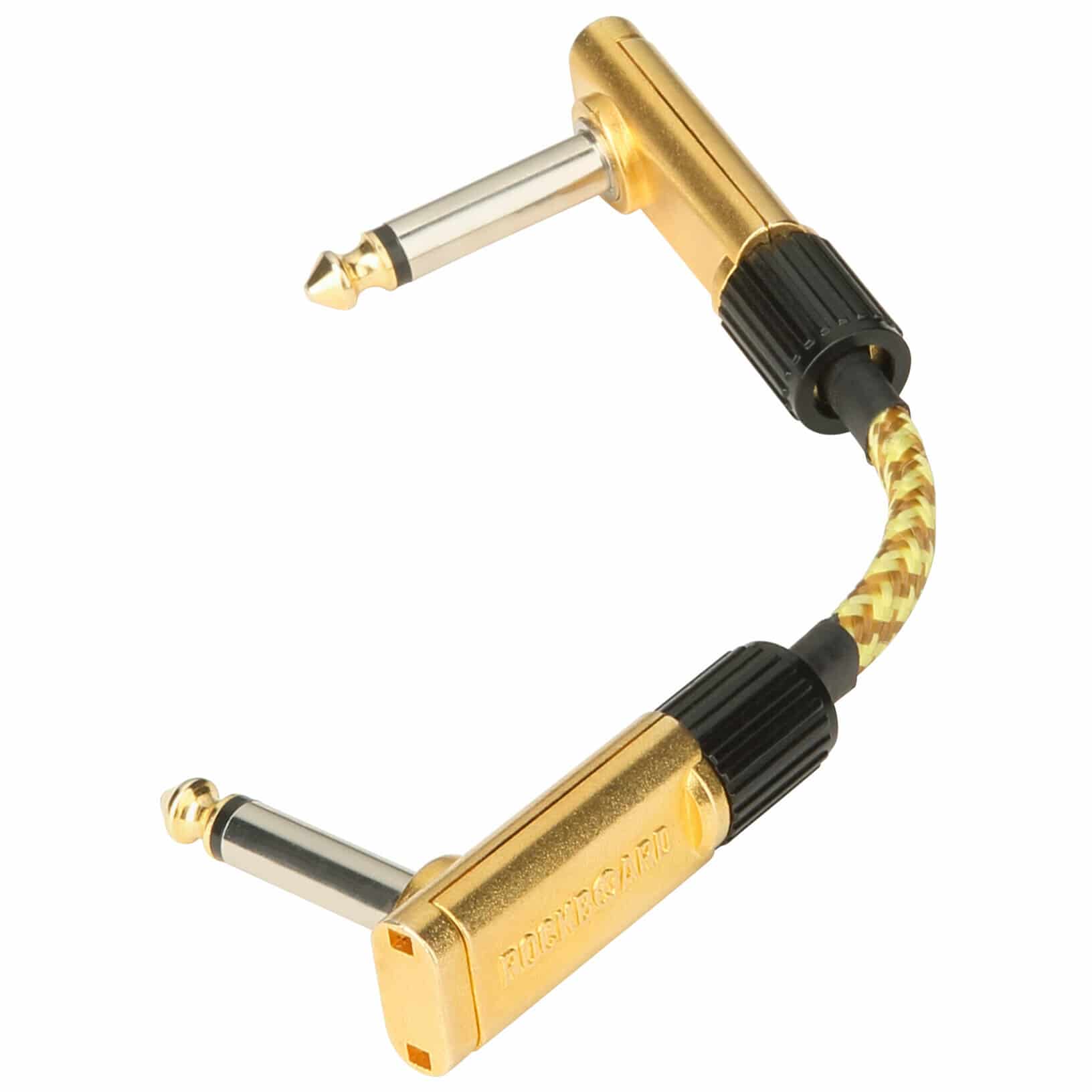 RockBoard Flat Patch Cable Vintage Tweed 5 cm