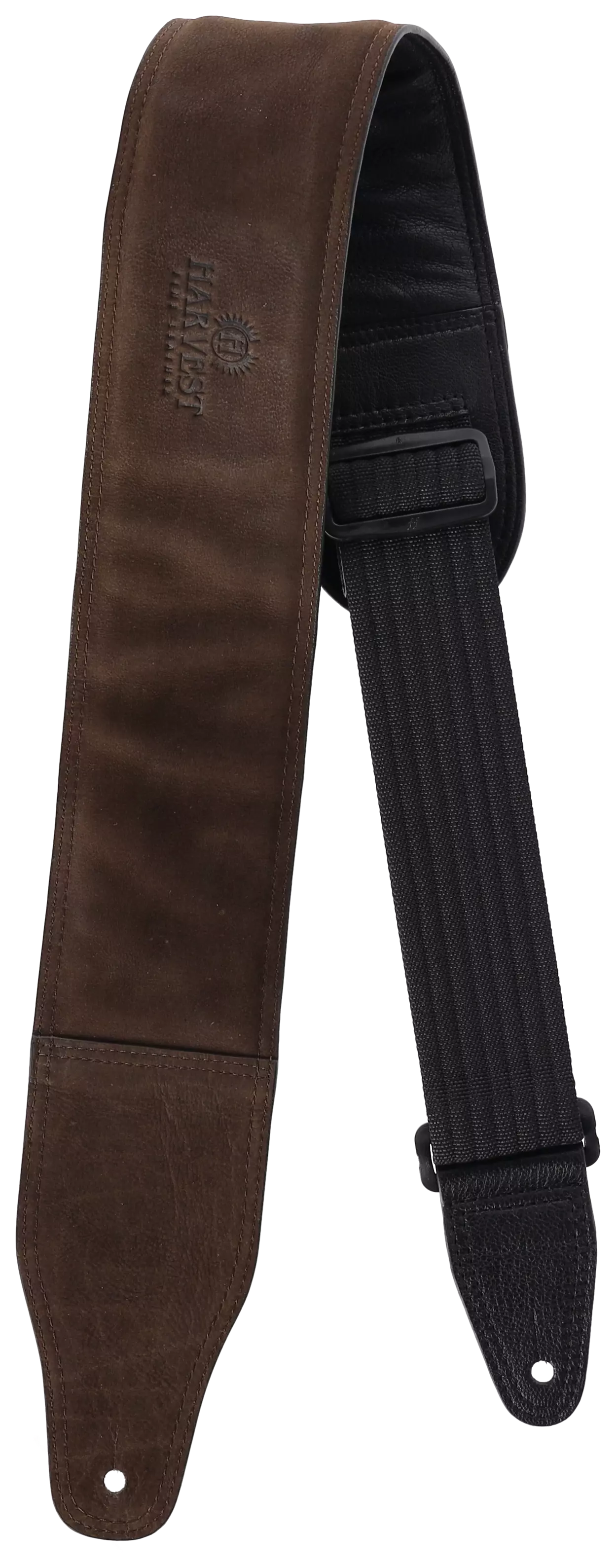 Harvest Gitarrengurt Top Grade Nappa Black