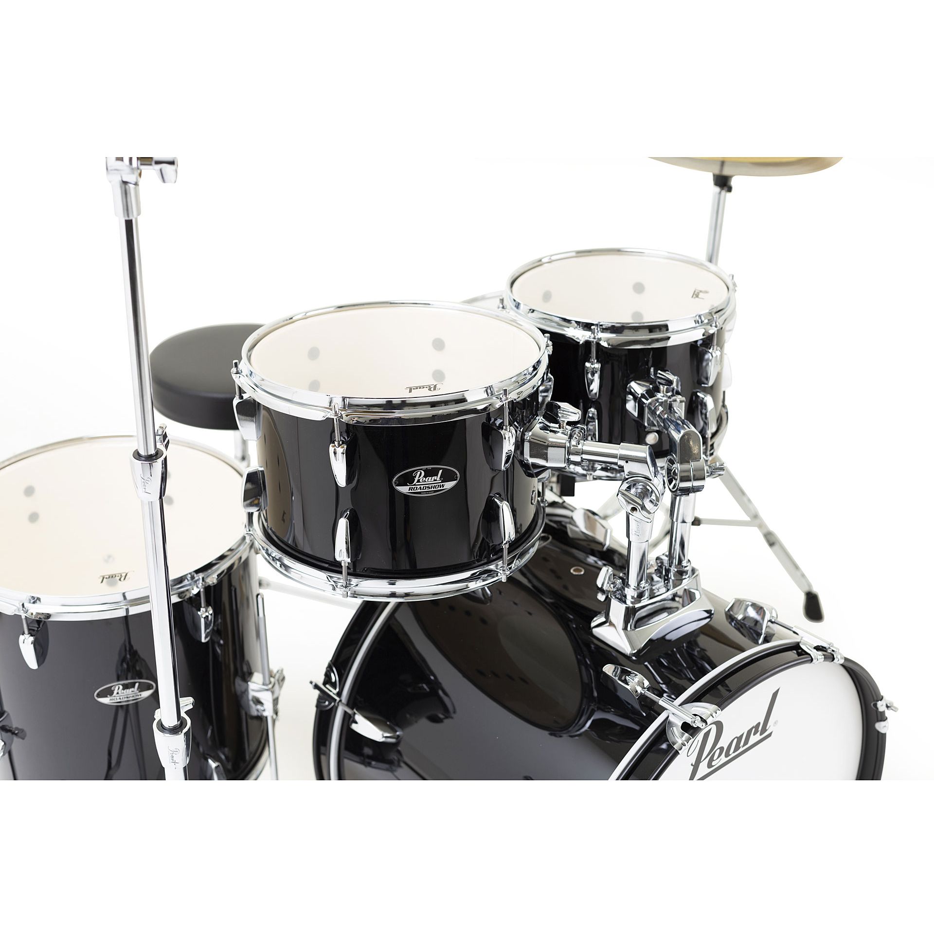 Pearl Roadshow 20" Jet Black with Solar Cymbals 1