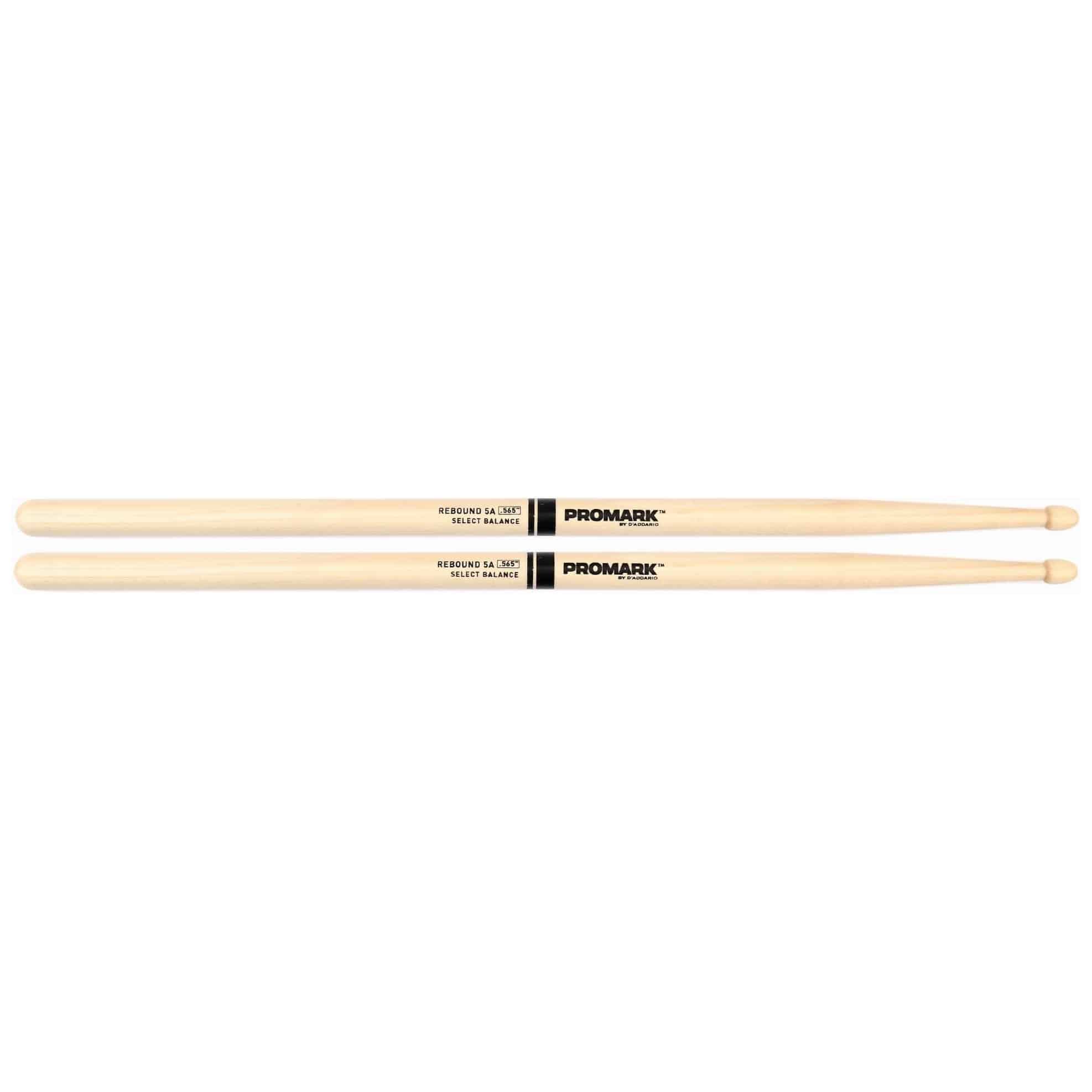 ProMark - ProMark 5A Rebound Balance .565 - Hickory - Acorn Wood Tip (RBH565AW) - 1