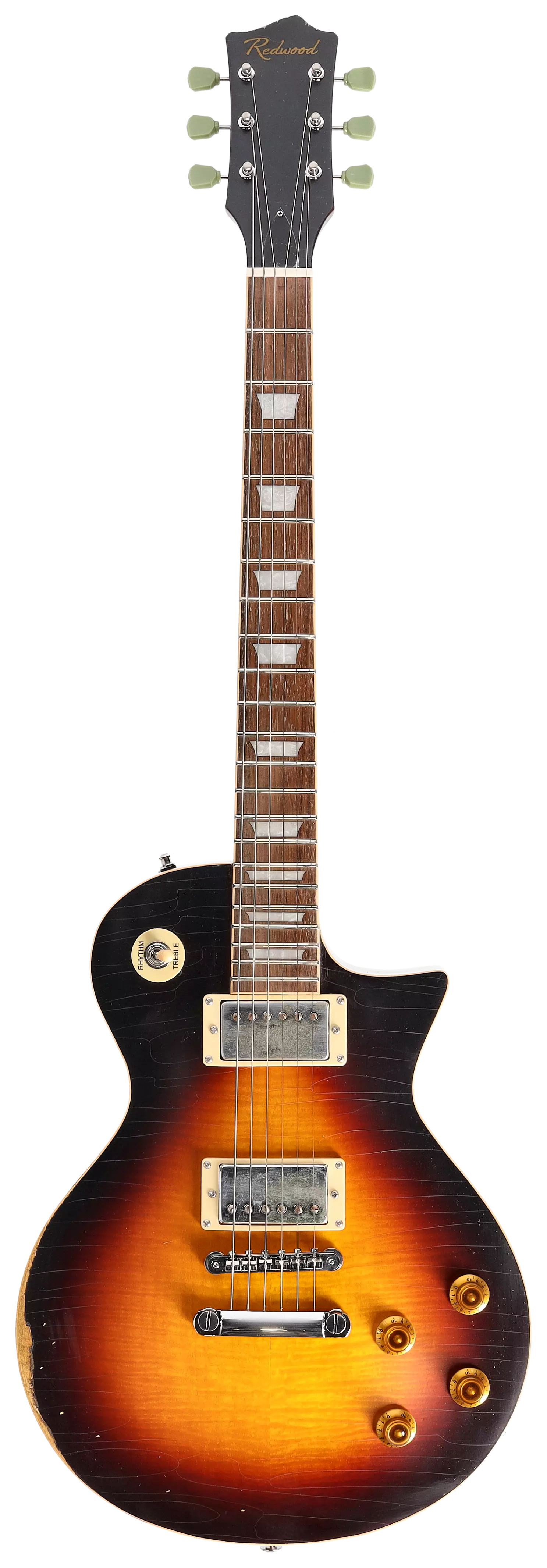 Redwood Relics LP-Style Dirty Tobacco Burst