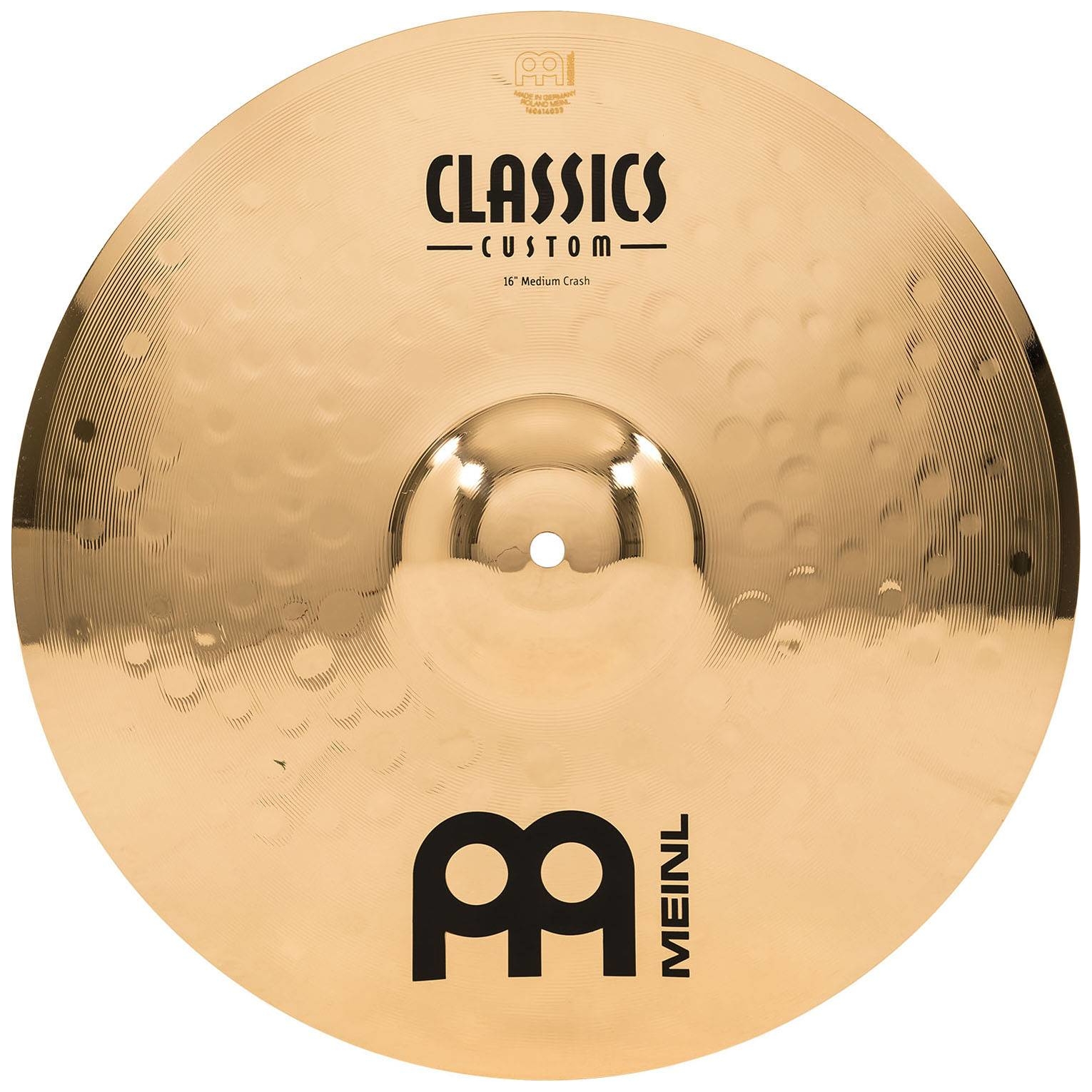 Meinl Cymbals - Meinl Cymbals CC16MC-B - 16 Classics Custom Brilliant Medium Crash