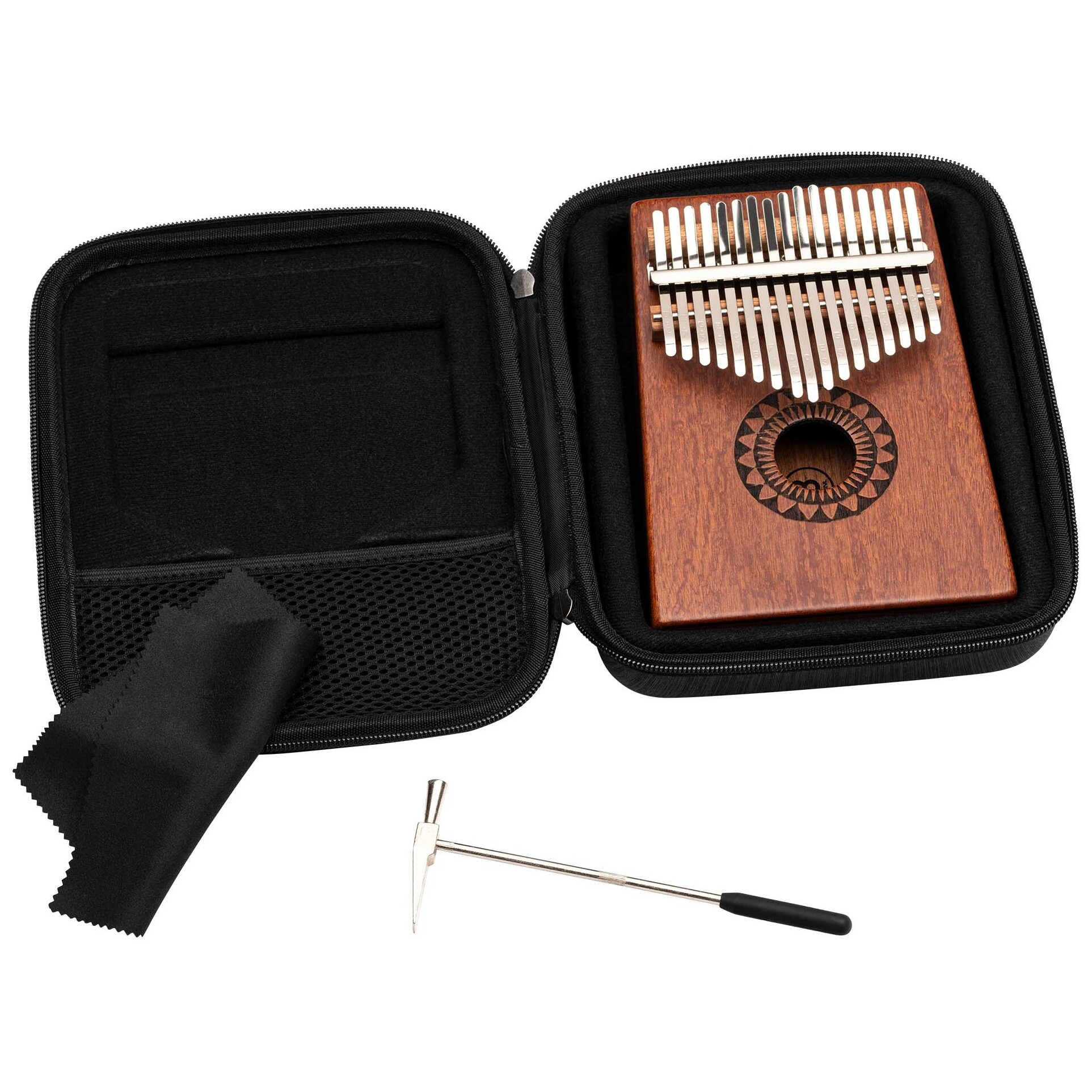 Meinl Percussion KA17SU - Sound Hole Designer Kalimba, Sun 4