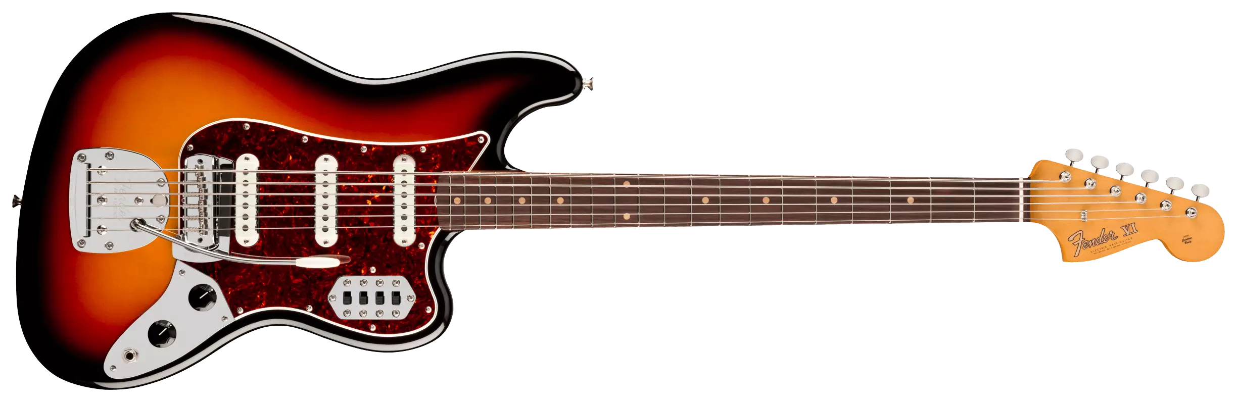 Fender Vintera III Early 60s Bass VI RW 3CS 1