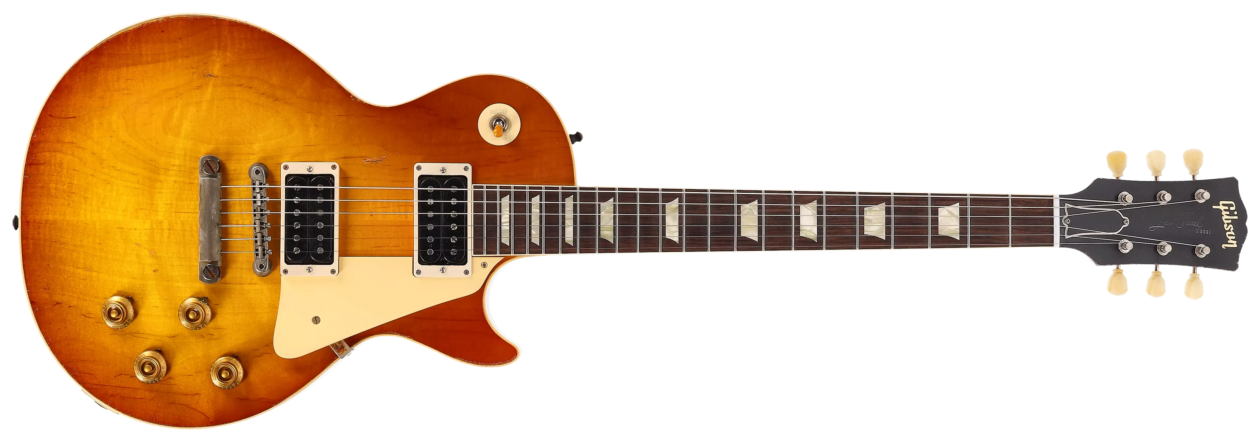 Gibson 1958 Les Paul Standard Reissue Figured Top BOTB Page 153 Murphy Lab #1 1