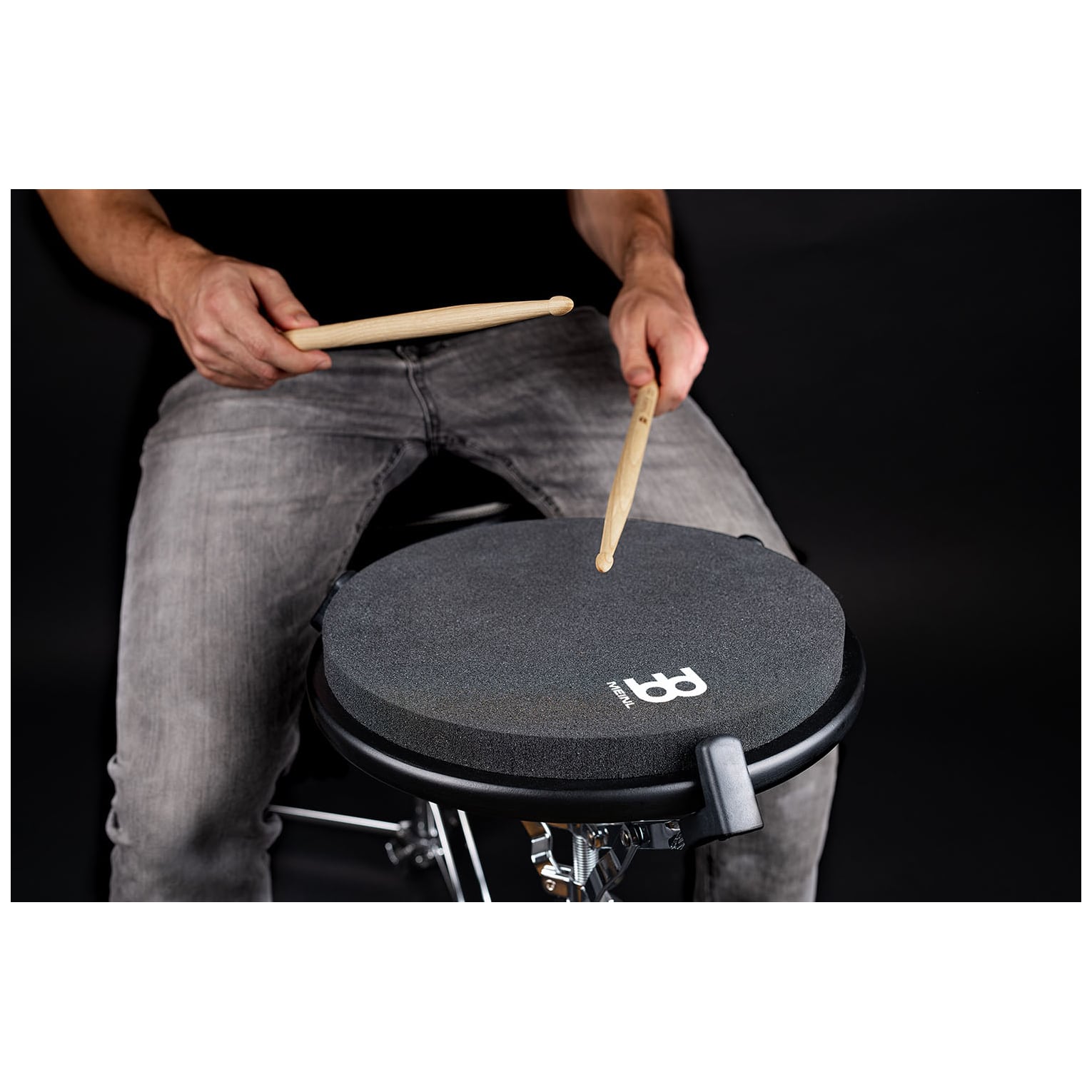 Meinl Cymbals - Meinl Cymbals MMP12BK 12 Marshmallow Practice Pad, Black - 5
