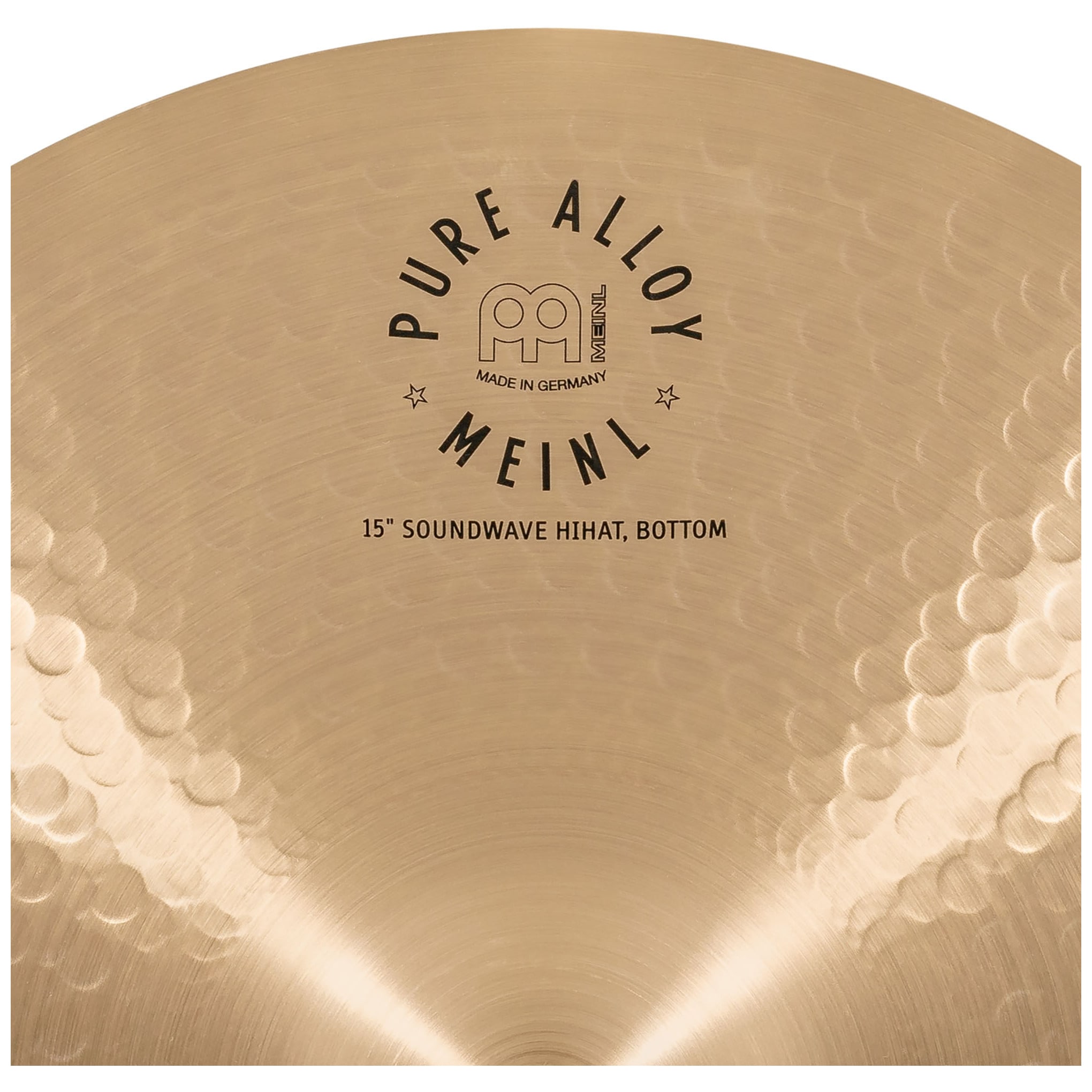 Meinl Cymbals PA15SWH - 15" Pure Alloy Soundwave Hihat 12