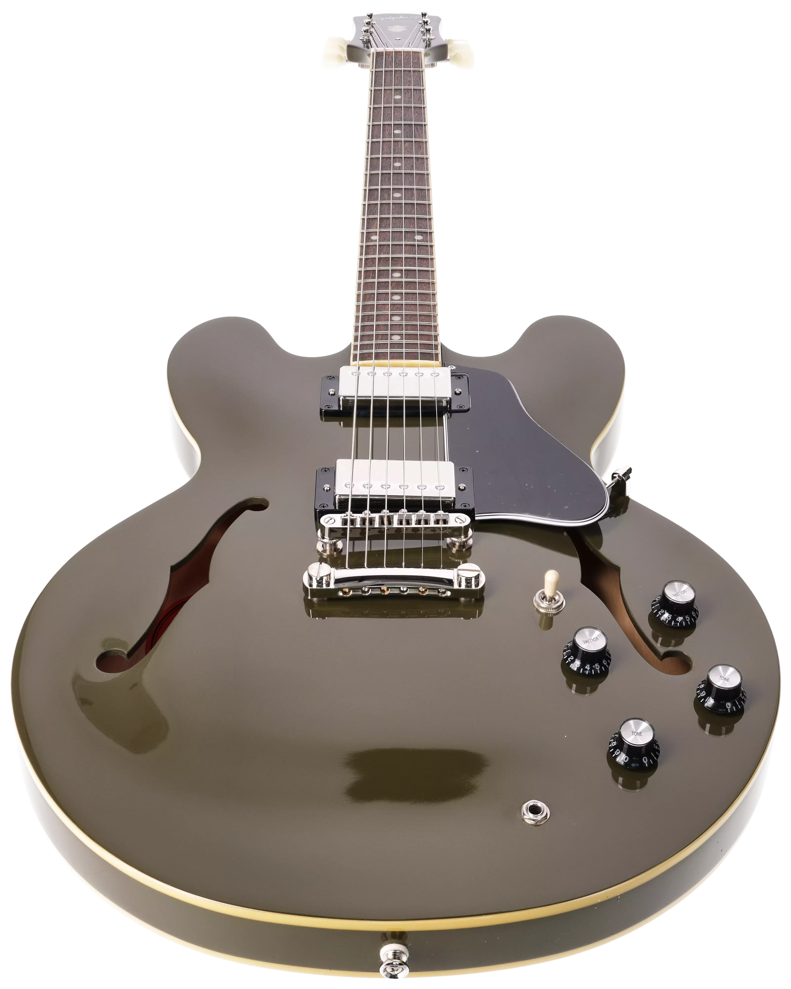 Epiphone ES-335 Olive Drab 3