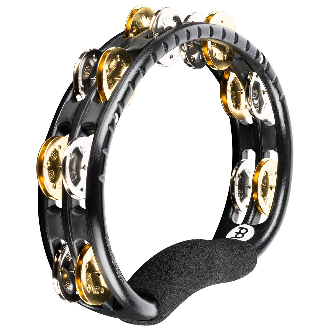 Meinl Percussion TMT1M-BK - Recording-Combo Hand Held ABS Tambourine 