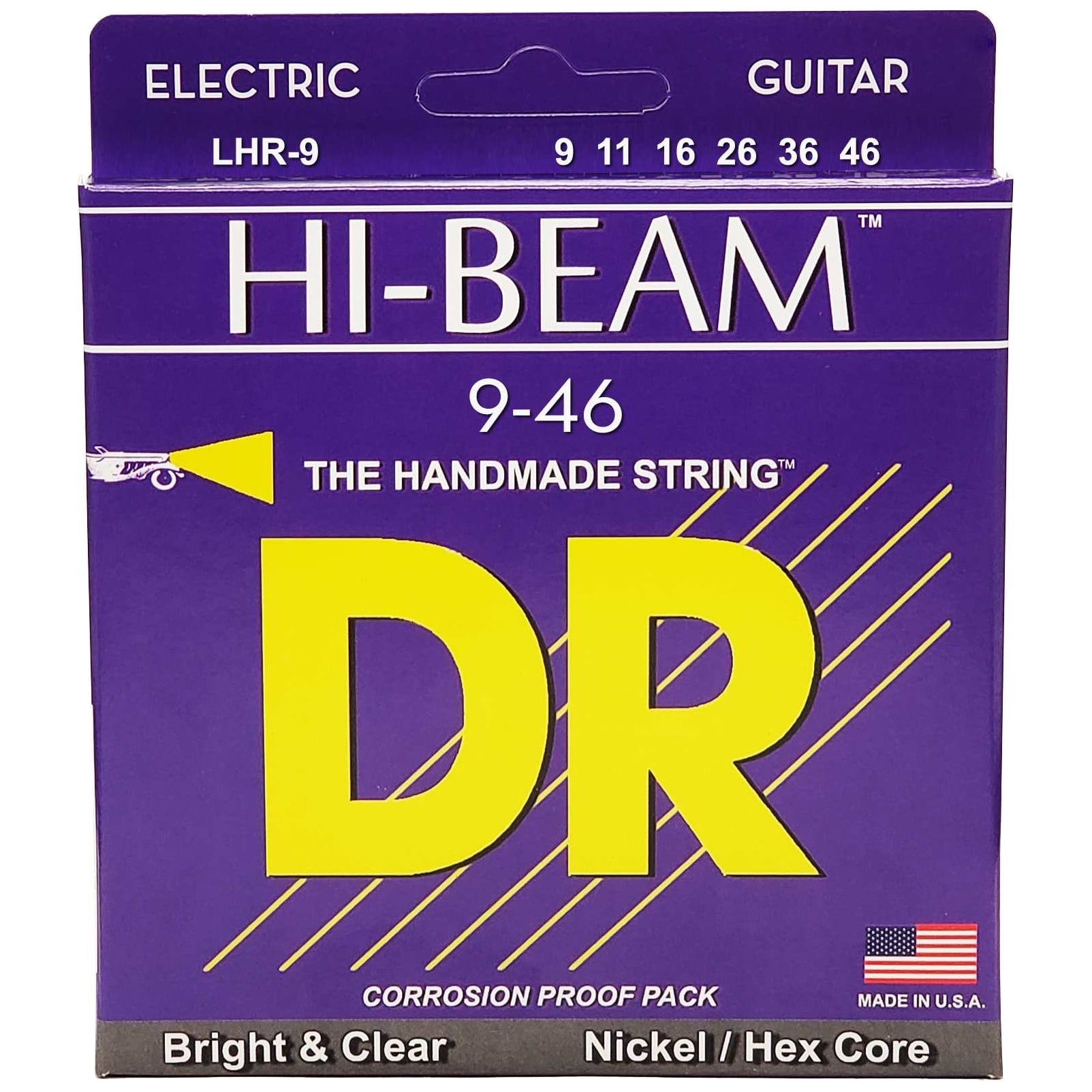 DR Strings - DR Strings Hi Beam LHR-9 46 Light to Medium 009 - 046