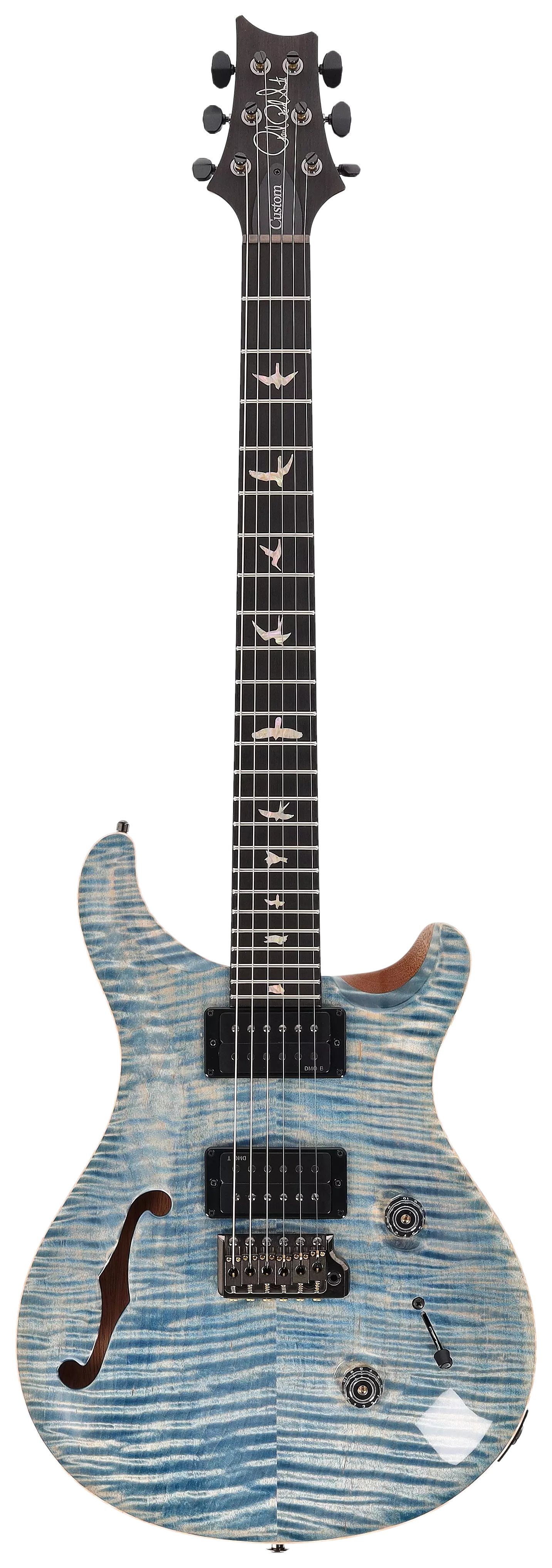 PRS Custom 24 Semi-hollow Faded Indigo