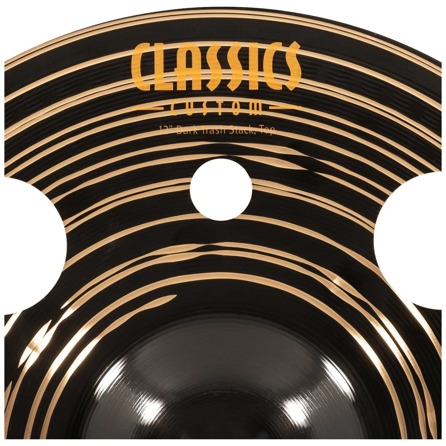 Meinl Cymbals - Meinl Cymbals CC-12DASTK - 12 Classics Custom Dark Trash Stack - 9