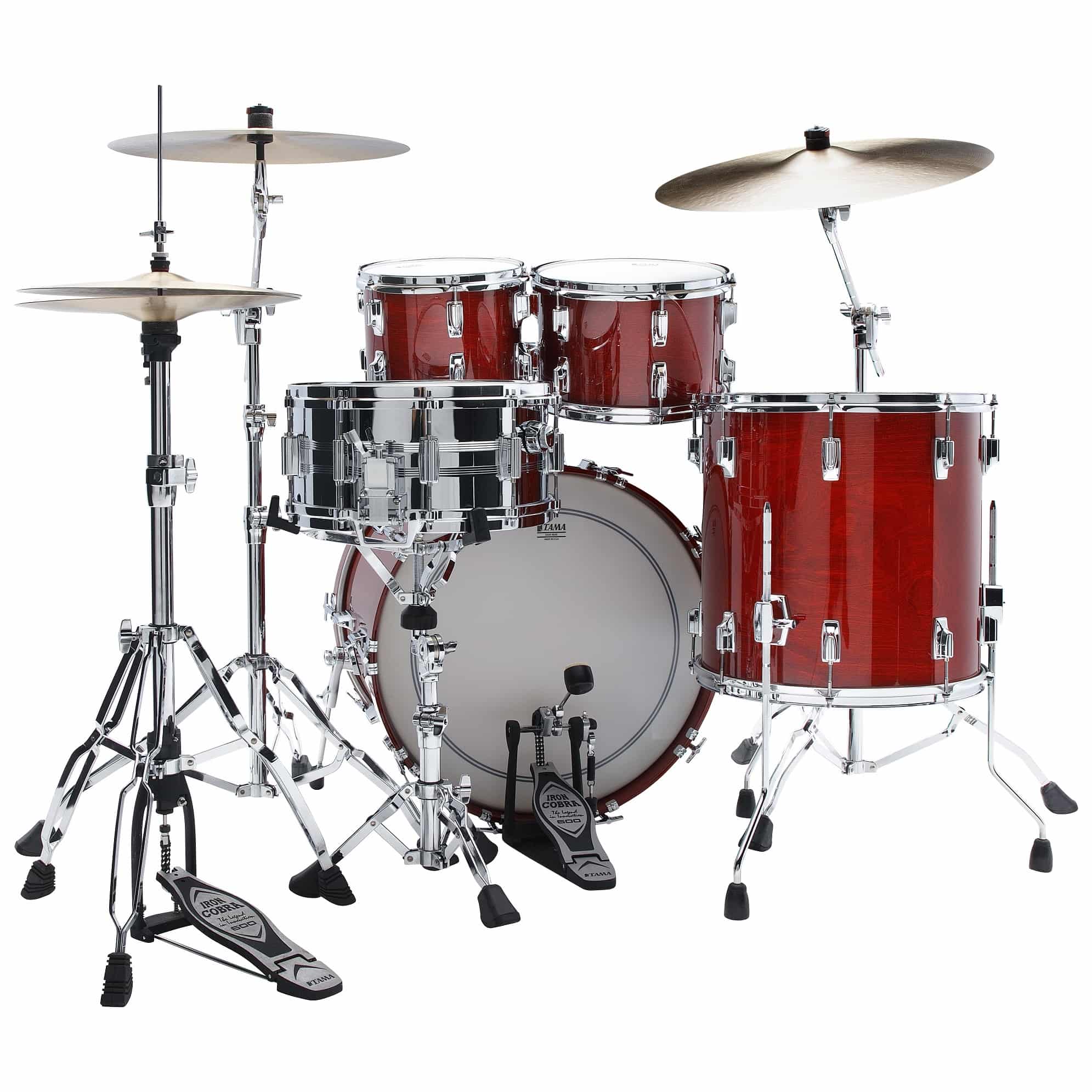 Tama SU42RS-CHW - 50th LIMITED Superstar Reissue 4pcs Drum Shell Kit - Cherry Wine 5