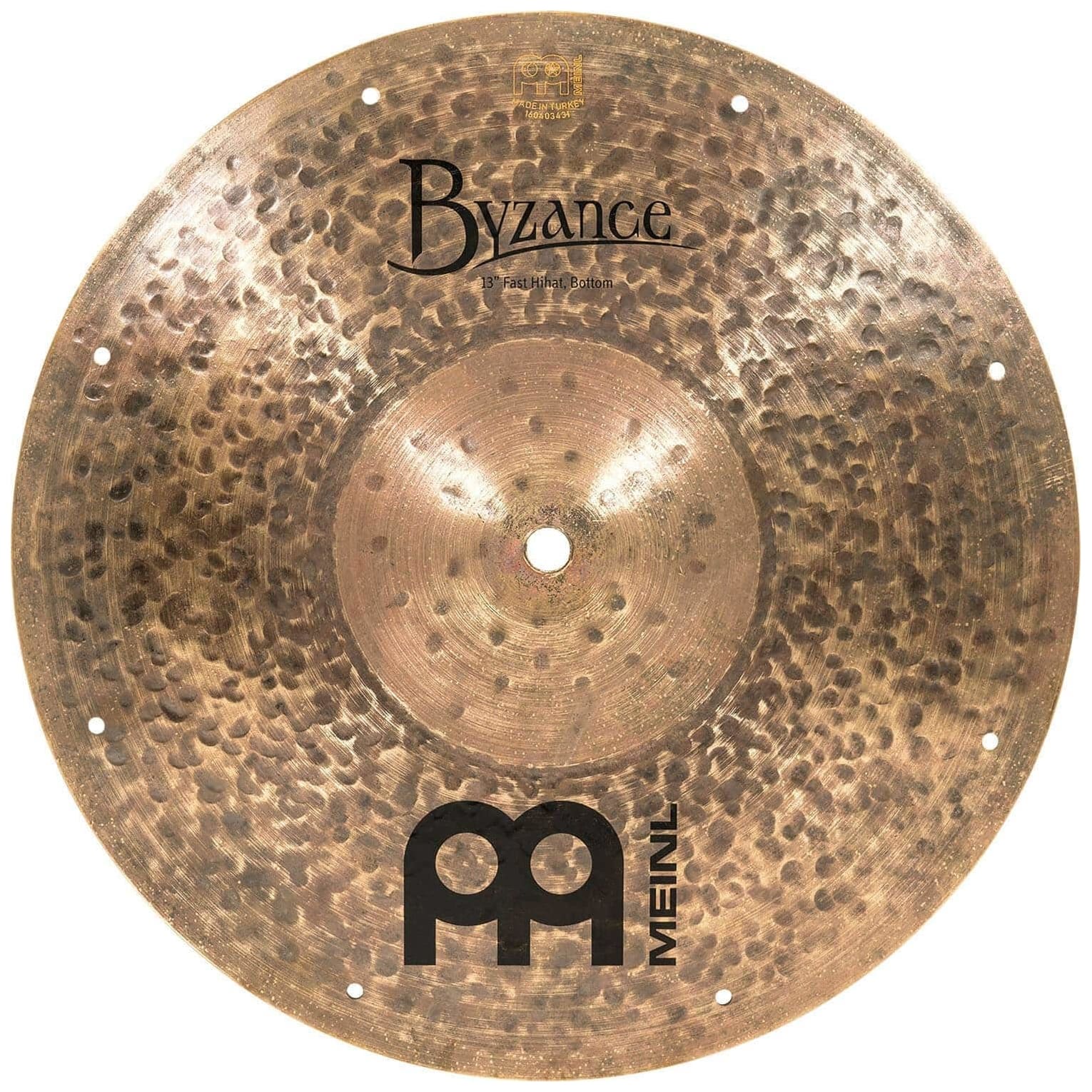 Meinl Cymbals - Meinl Cymbals B13FH - 13 Byzance Brilliant Fast Hihat - 7