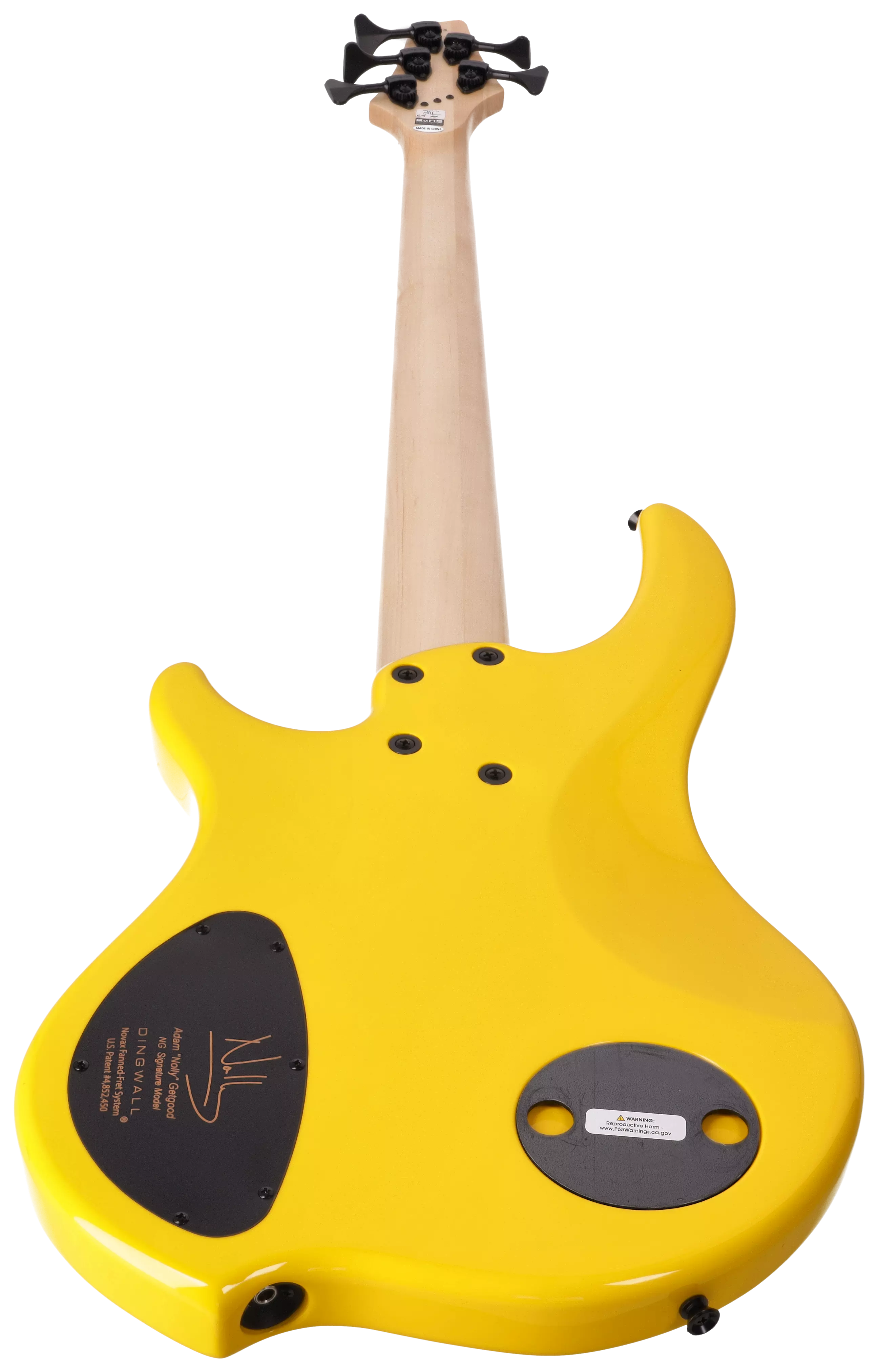 Dingwall LTD NG-3 5-String Ferrari Yellow 6