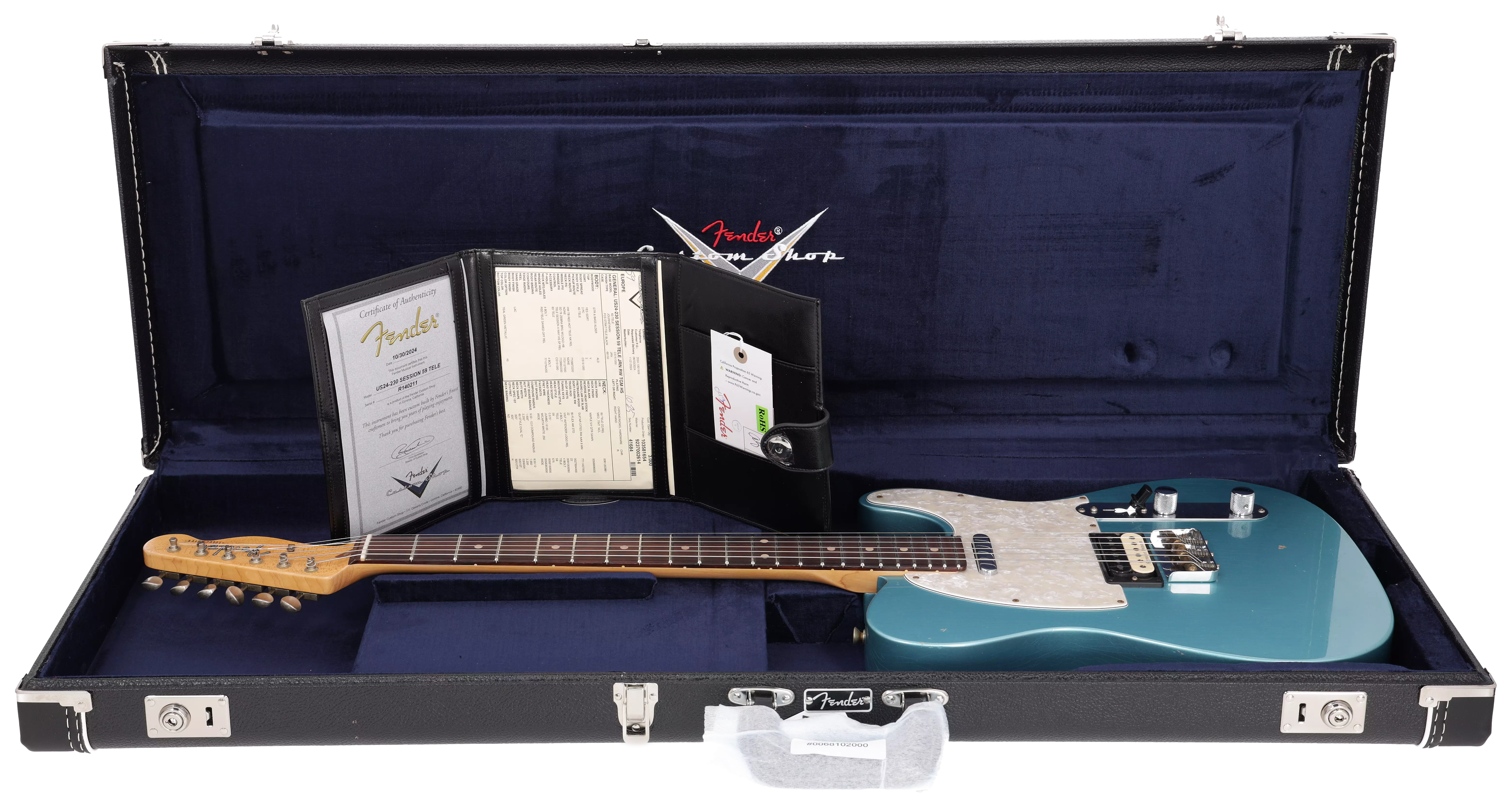 Fender Custom Shop 1959 Hot Rod Tele HS JRN RW TGM Dealer Select #2 17
