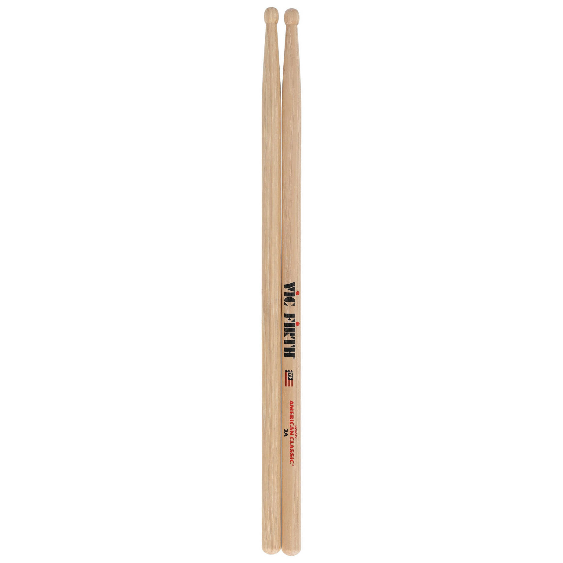 Vic Firth 3A - American Classic - Hickory - Wood Tip