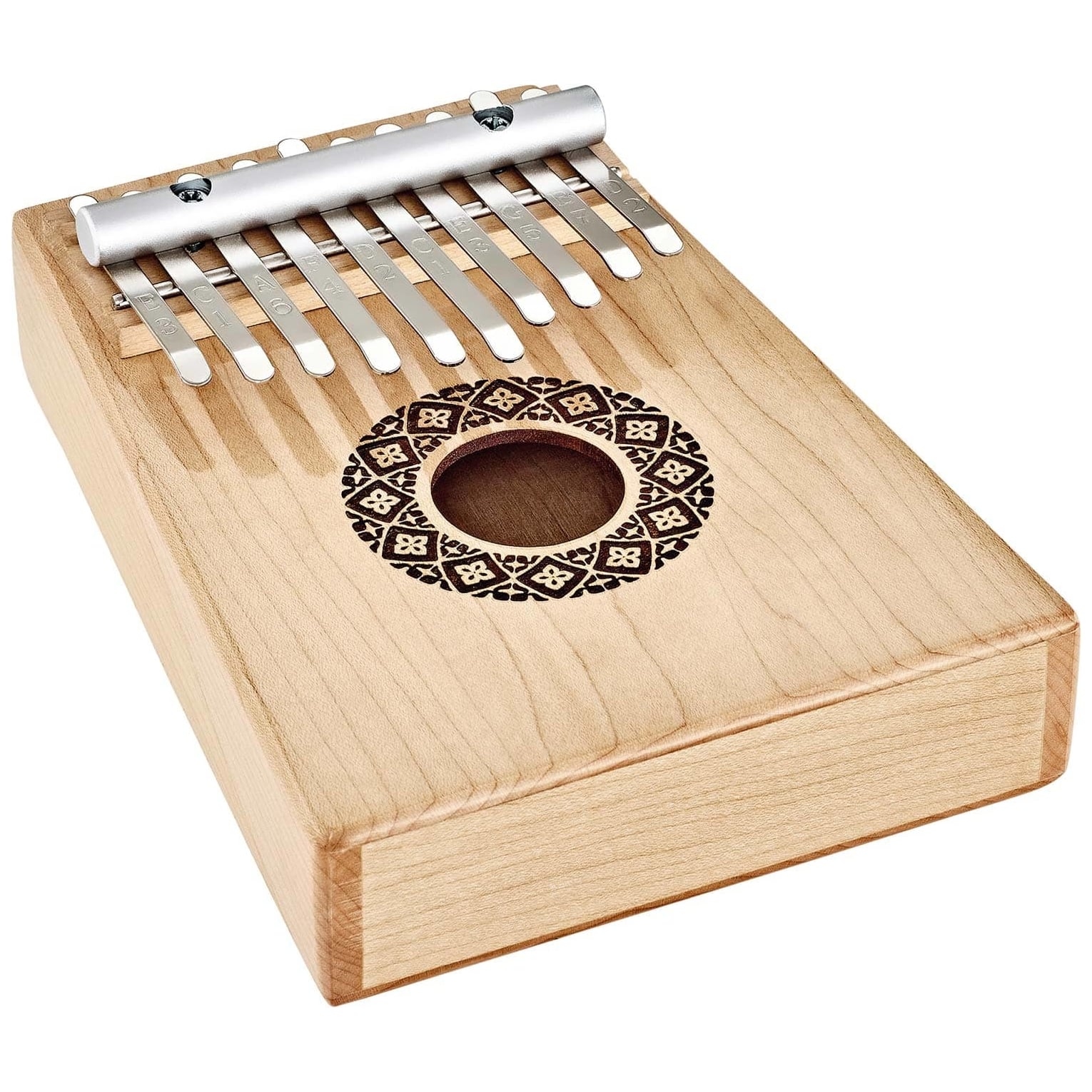 Meinl Sonic Energy - Meinl Sonic Energy KL1009H Soundhole Kalimba, 10 Töne, Ahornholz