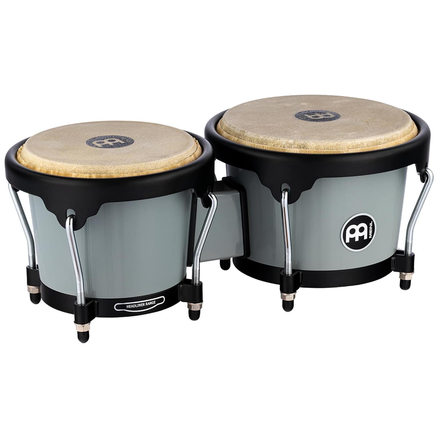Meinl Percussion - Meinl Percussion HB50UG Journey Series Bongo, Ultimate Gray