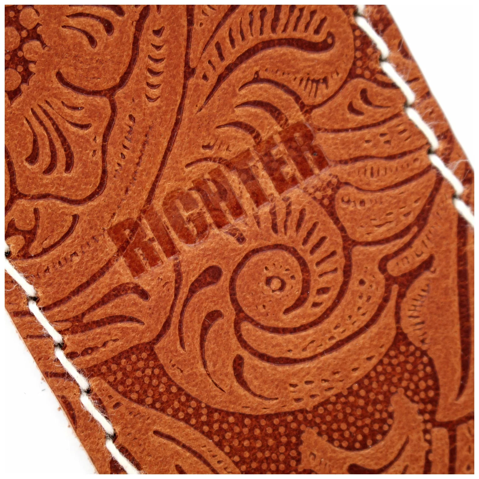 Richter Raw II Concho Gitarrengurt Western Rose Tan 6