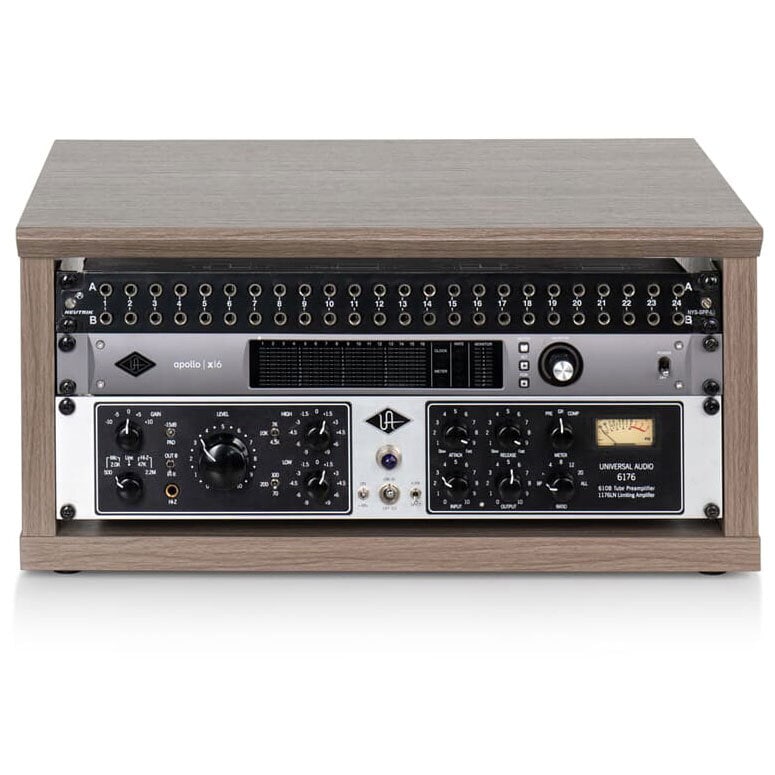  Desktop 4U Studio Rack Grey 1