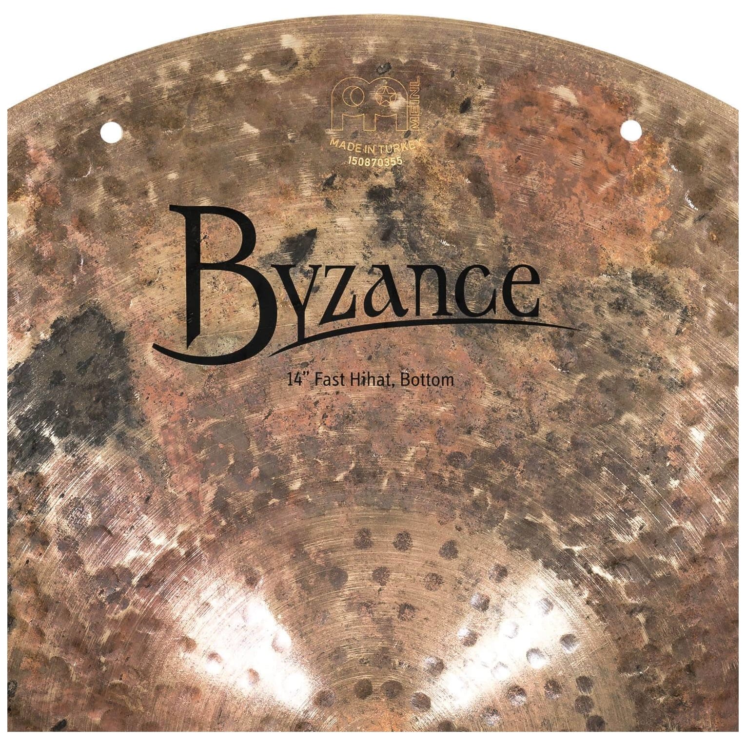 Image of Meinl cymbals b14fh  14 byzance brilliant fast hihat 10023649 9