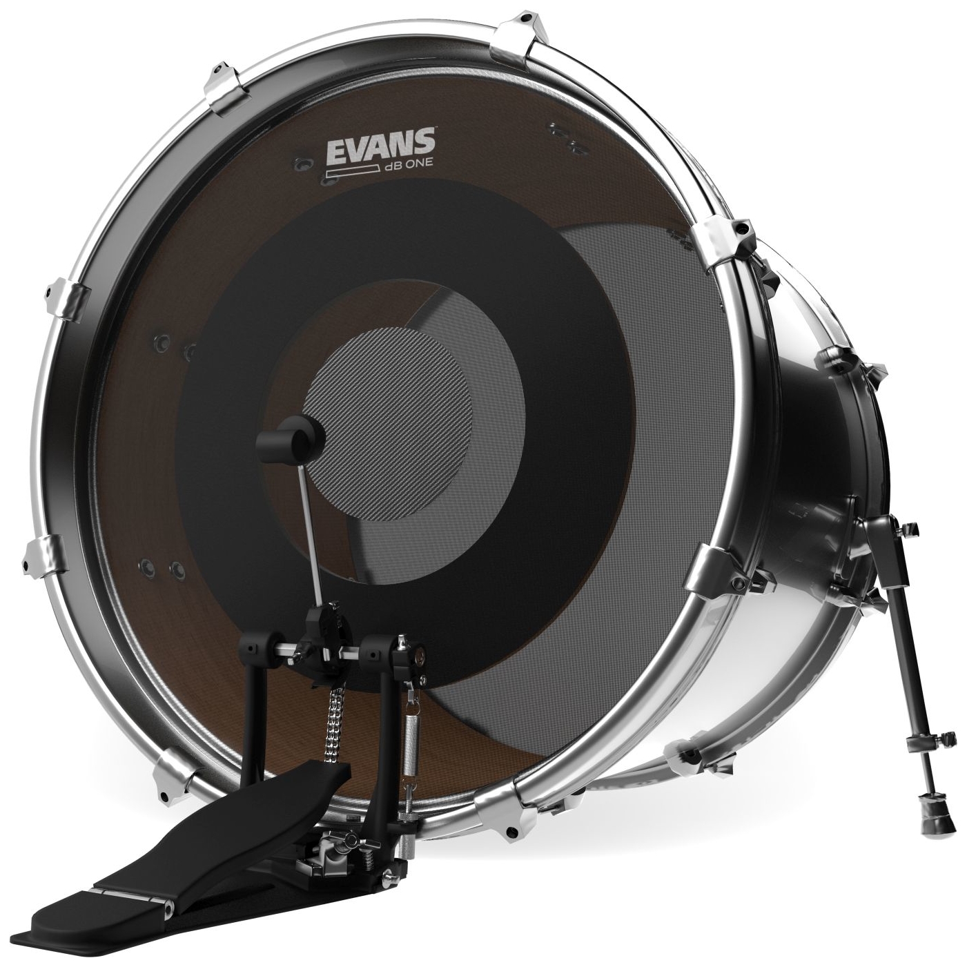 Image of Evans db one rock system + cymbals 10028984 4